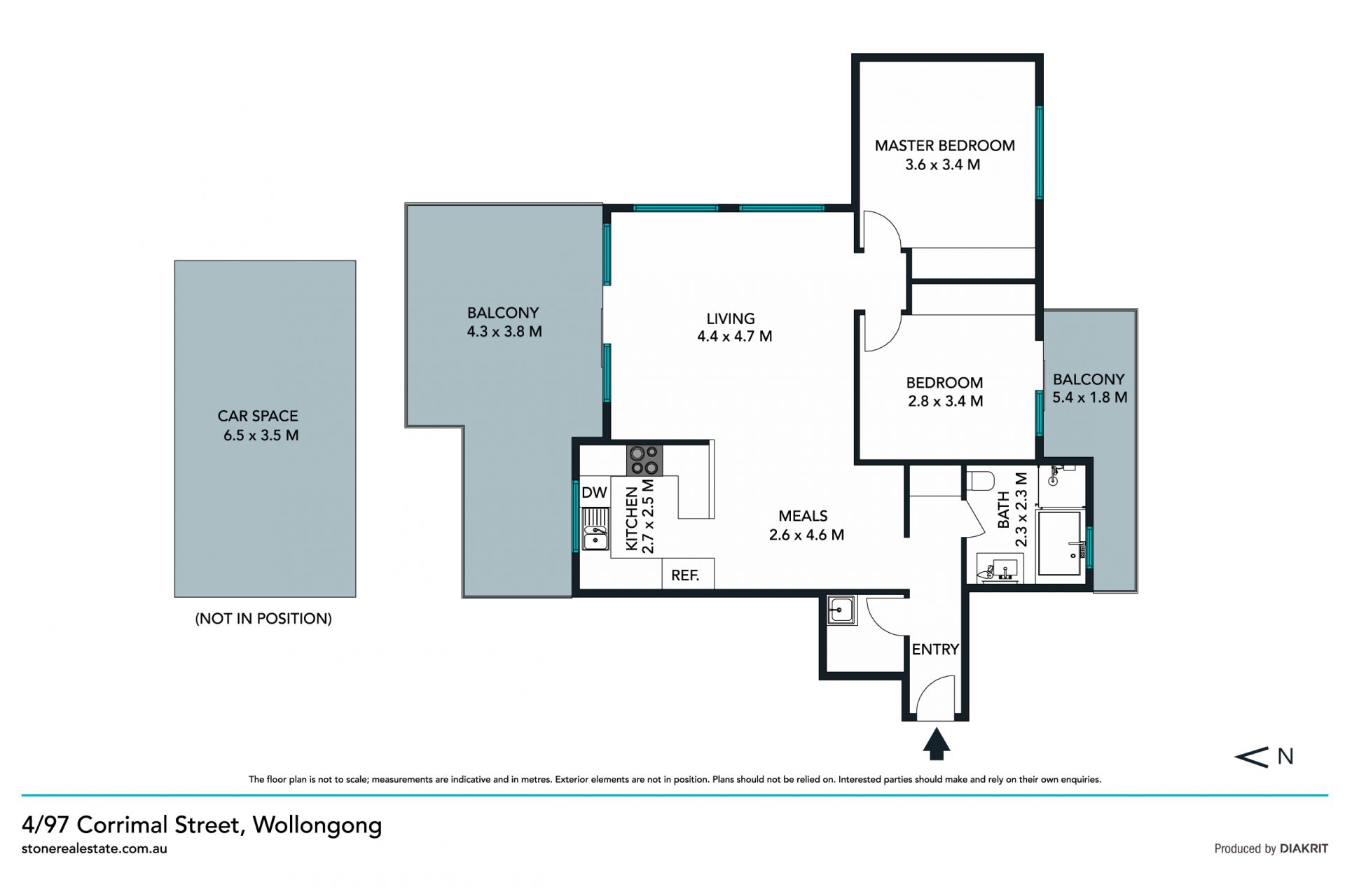 Apartment living, walk to city hub & beach