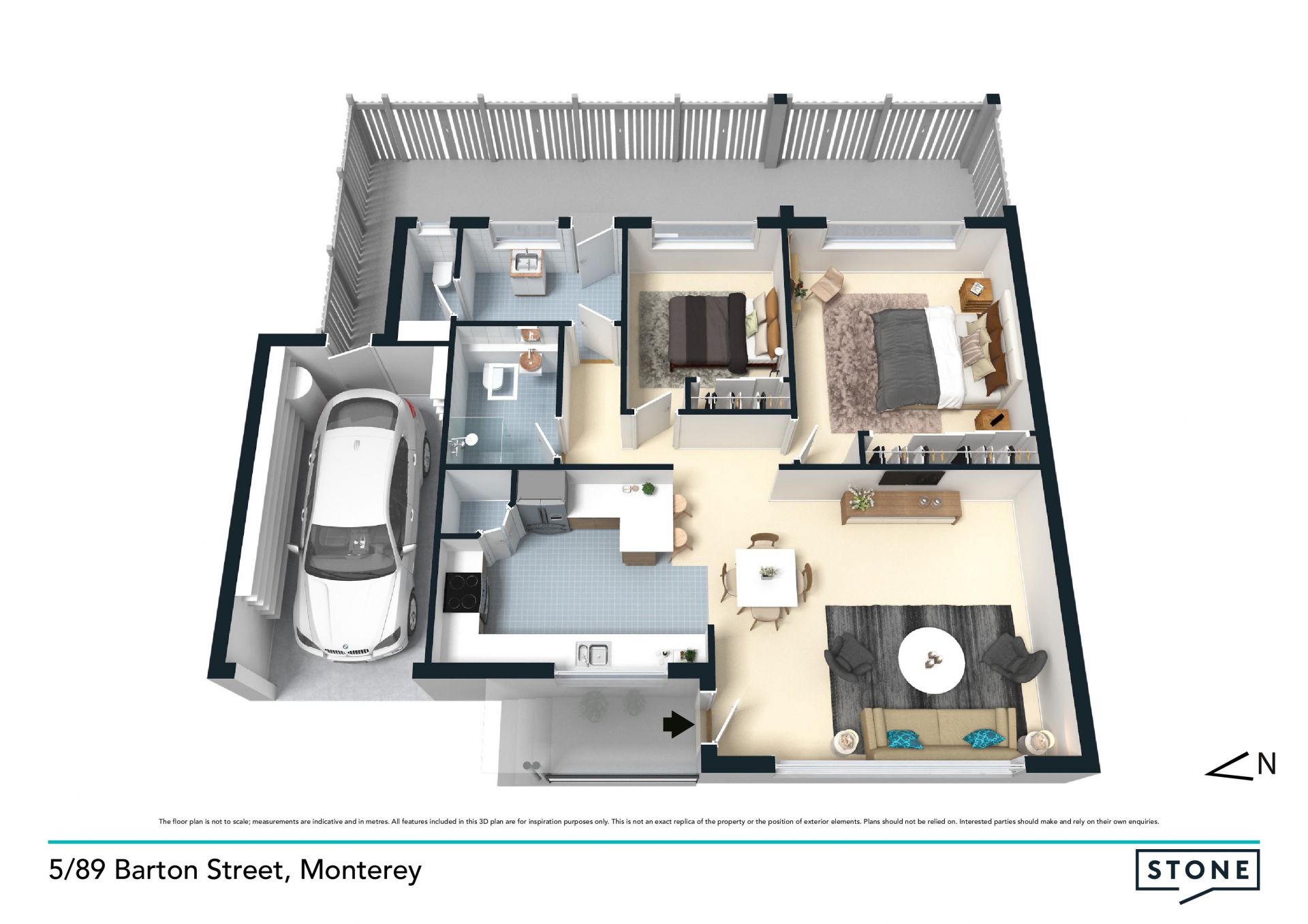 Easy Living in This Stylishly Renovated Villa!