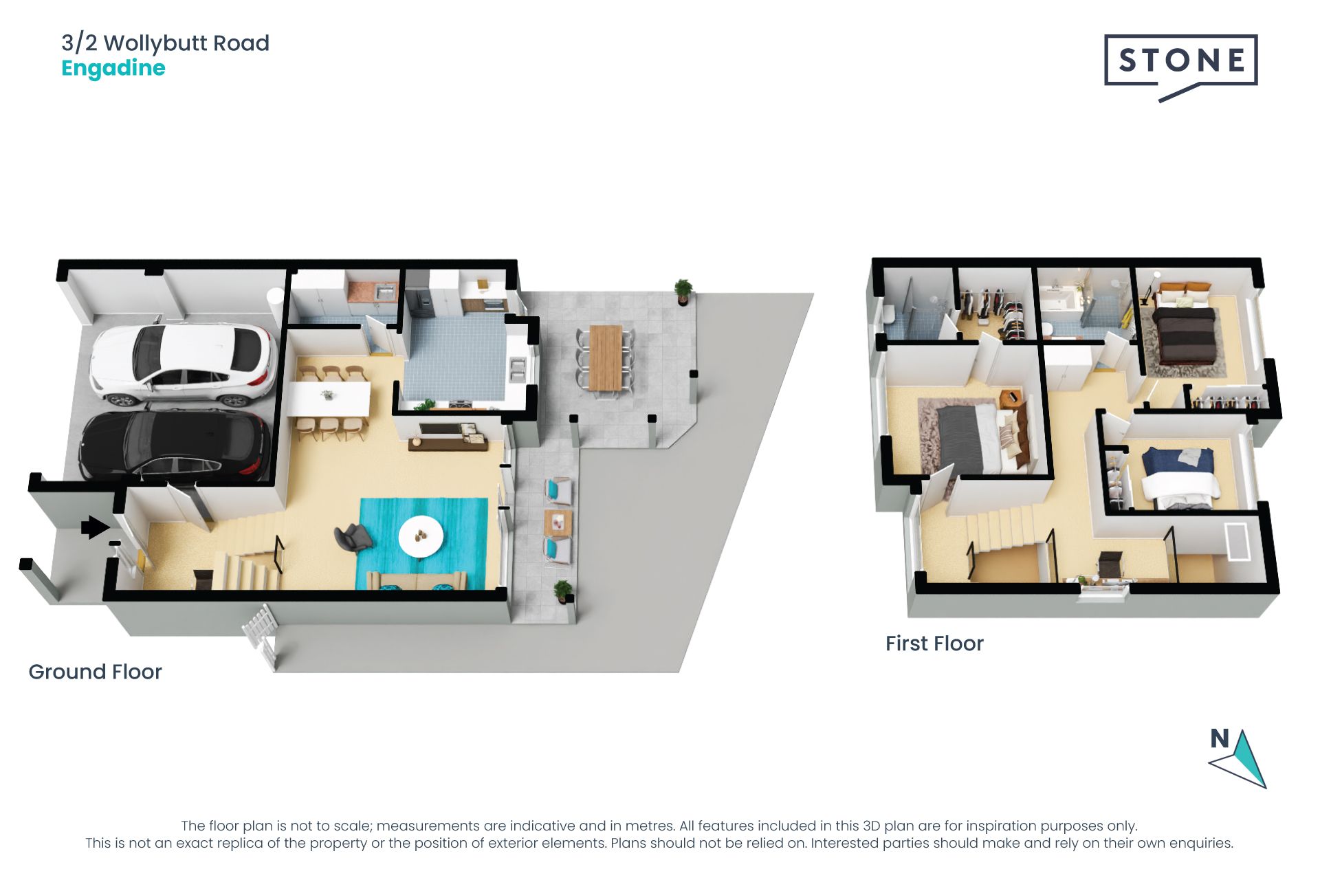 Modern and fresh family sized townhouse