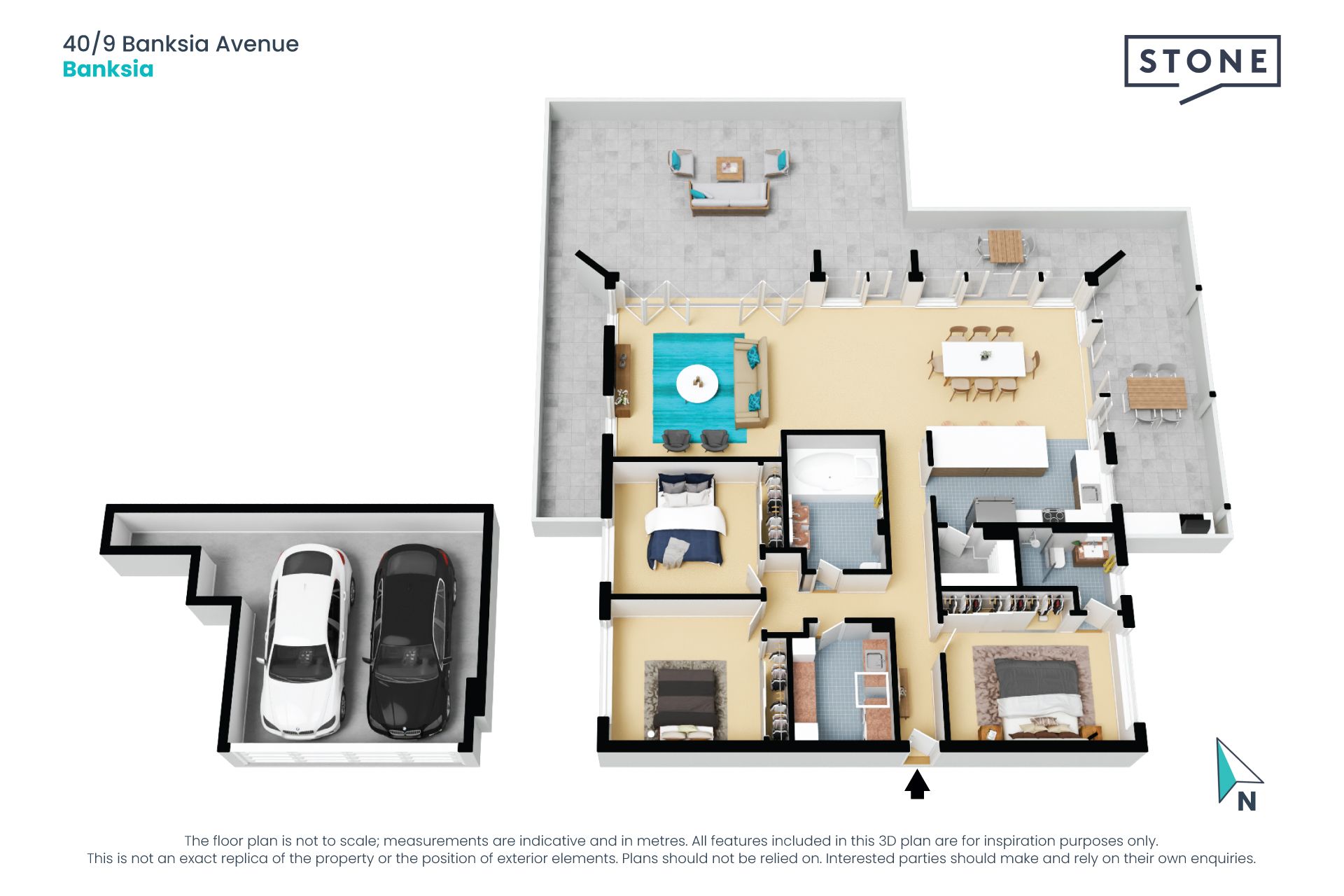 Panoramic 251sqm modern penthouse