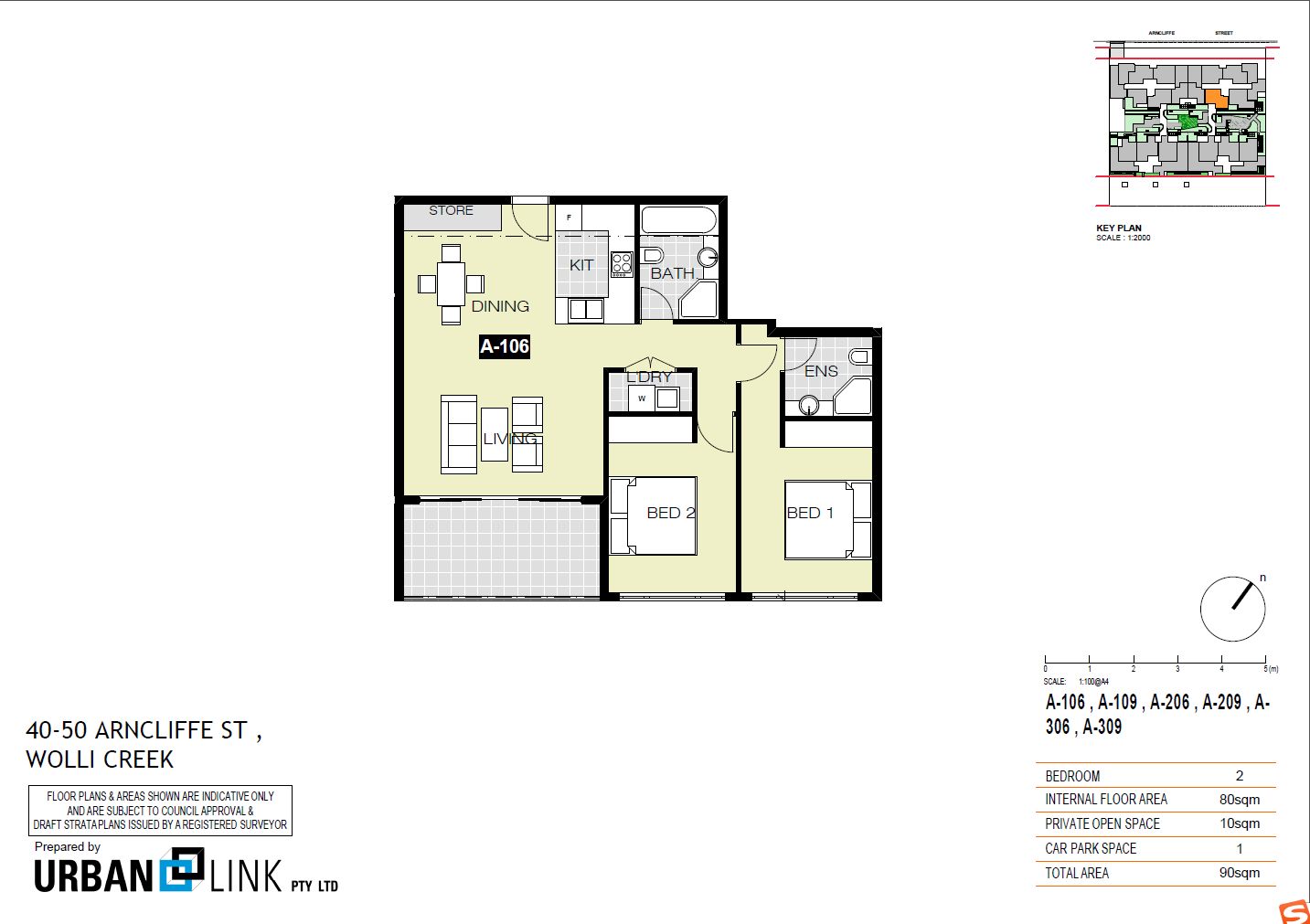 2 Bedroom for rent