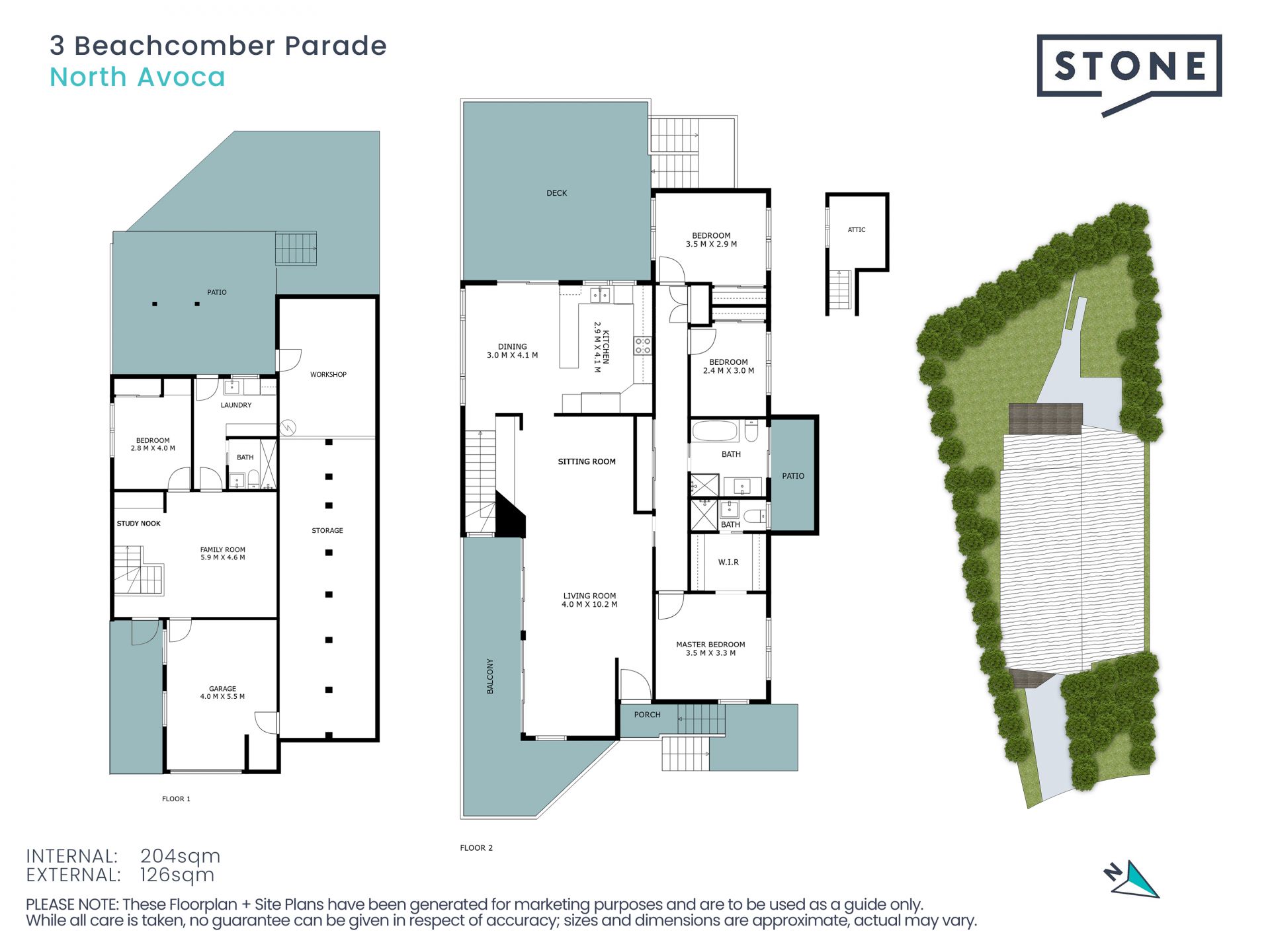 Family Coastal Haven - Walk to Beach, Ocean Views & Large Level Backyard