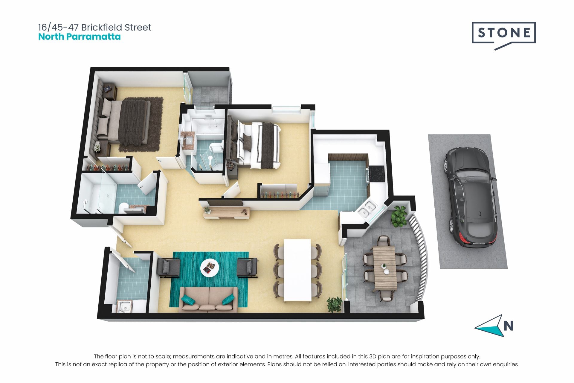 Impressive Ground-Floor Living with Two Private Balconies