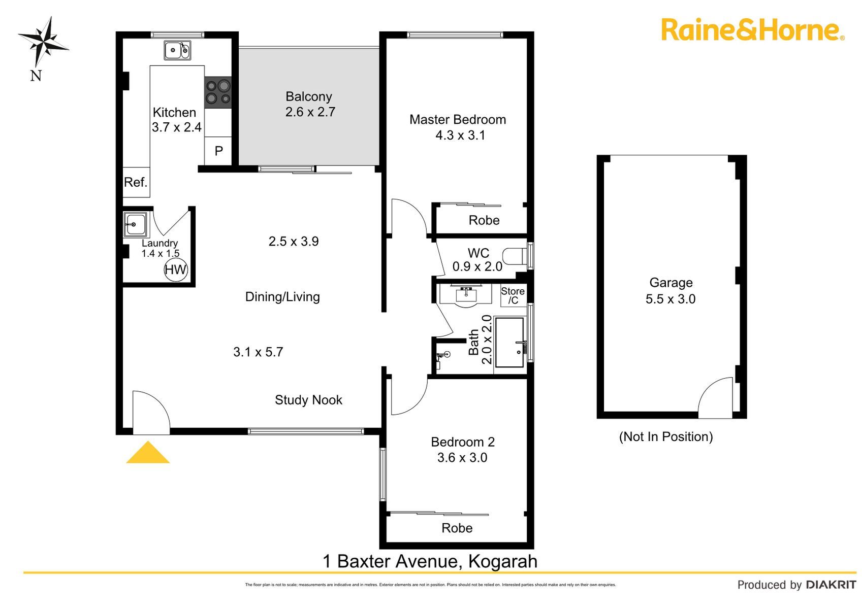 Stunning apartment with entry-level appeal