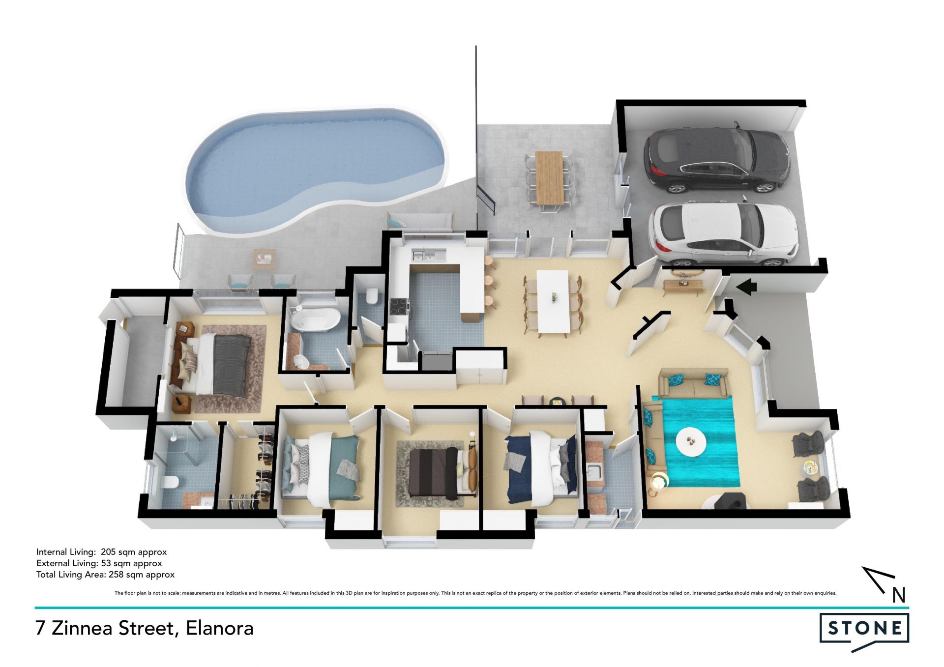 Bright and happy family home in quiet cul-de-sac