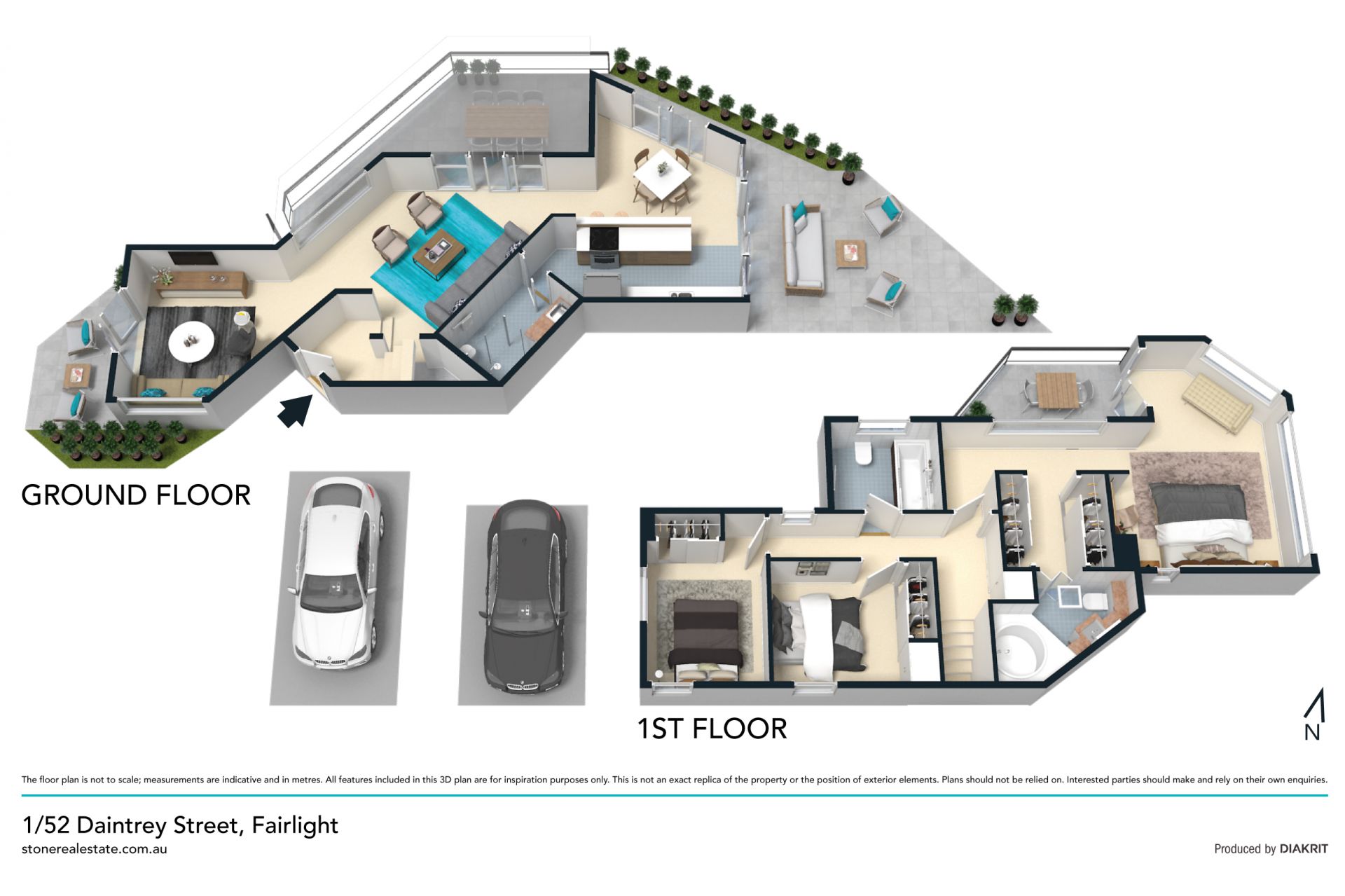 Incredible 299sqm town home with fabulous alfresco spaces