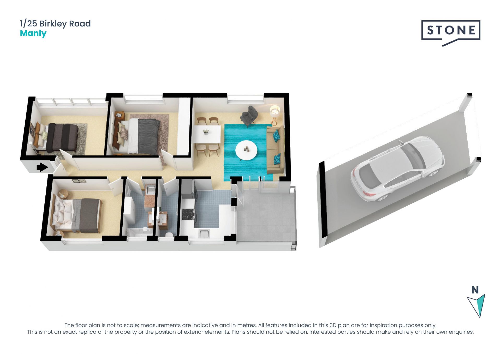 Boutique garden apartment with scope to revitalise