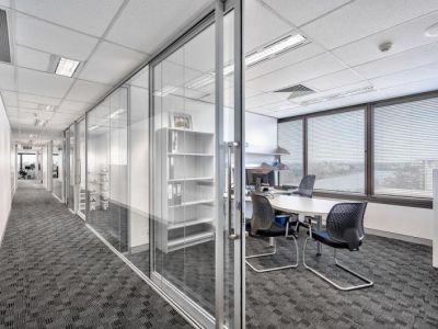 SPEC SUITE OFFICE WITH SWEEPING RIVER VIEWS