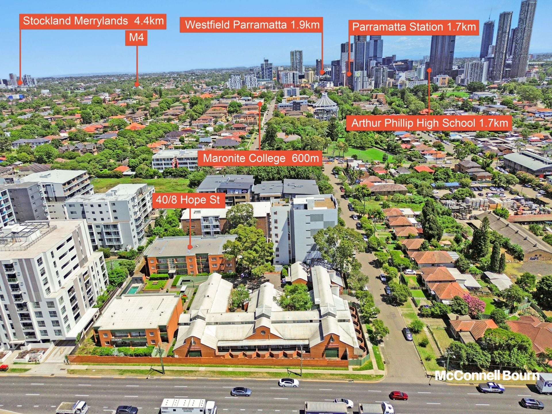 40/8 HOPE STREET, Rosehill, Rosehill - Image 1