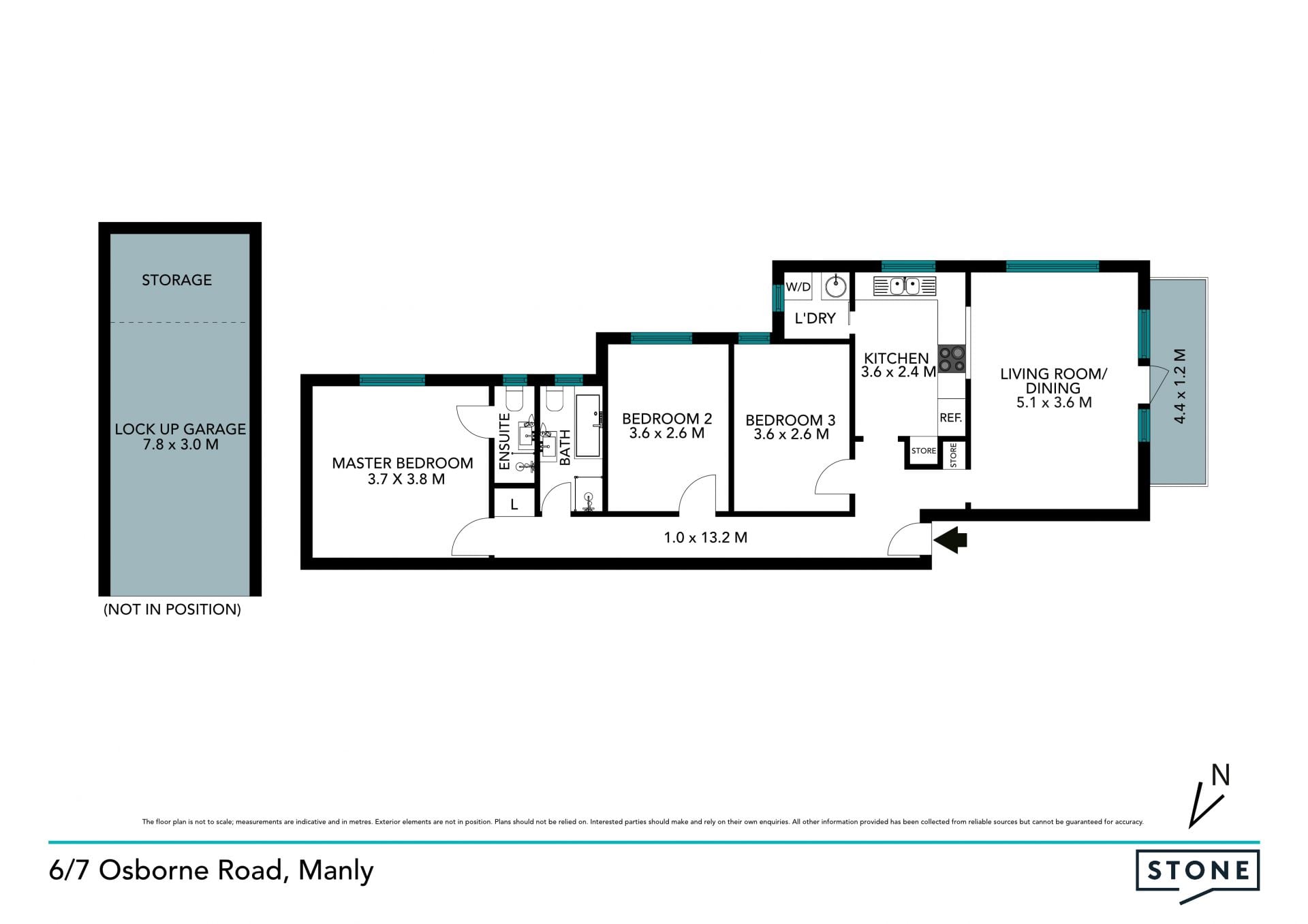 Harbourside apartment brimming with potential