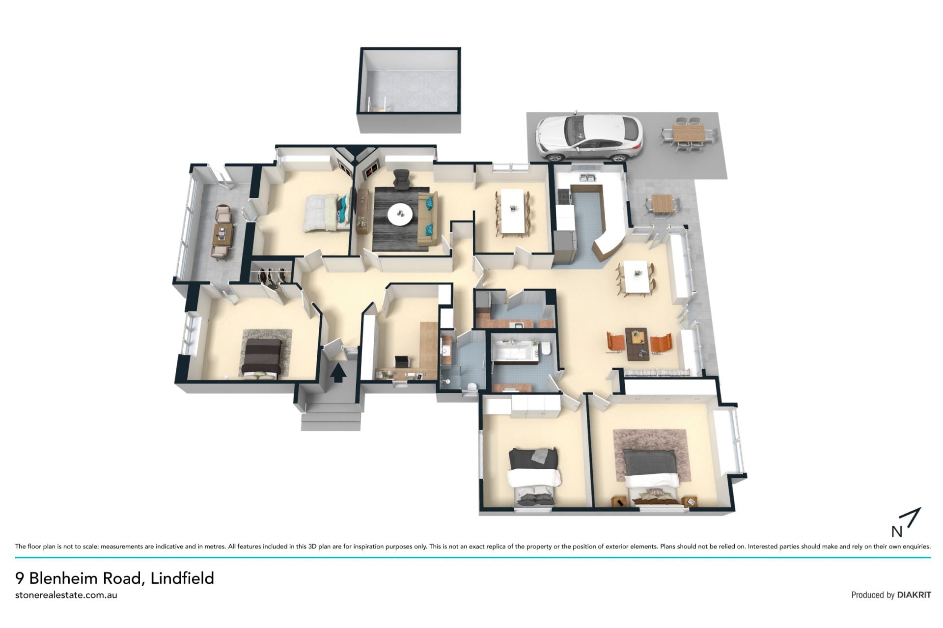 Sensational living and entertaining for a family