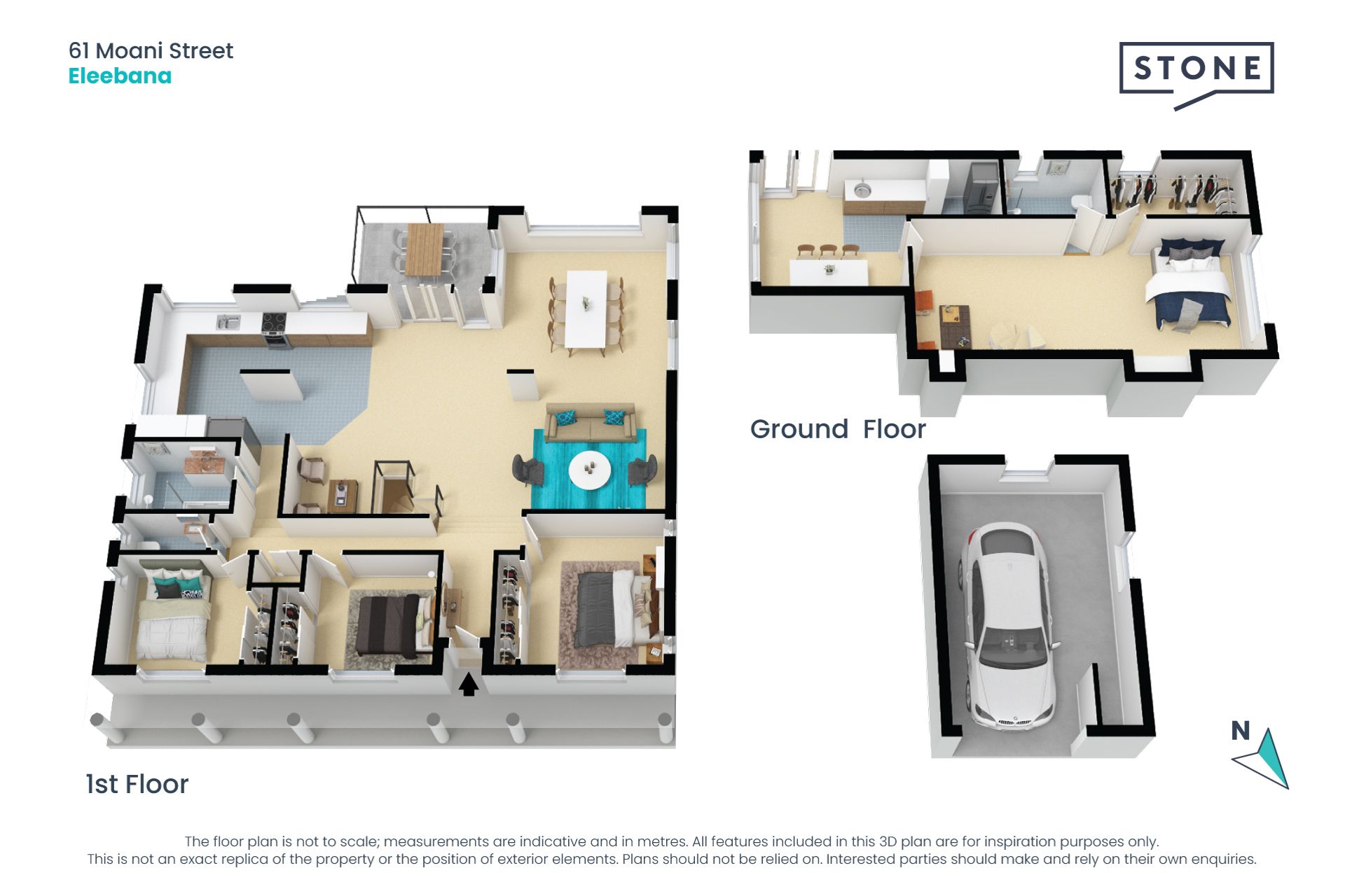 Elegant serenity/elegance and luxury with separate living spaces