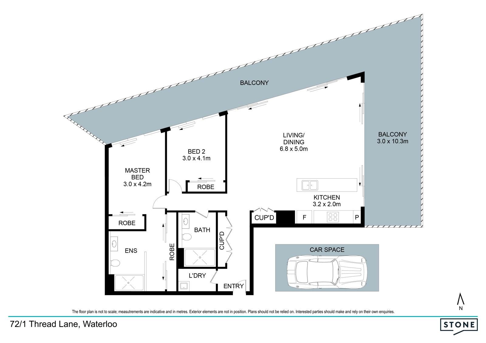 Top Floor | North-Facing | City Views