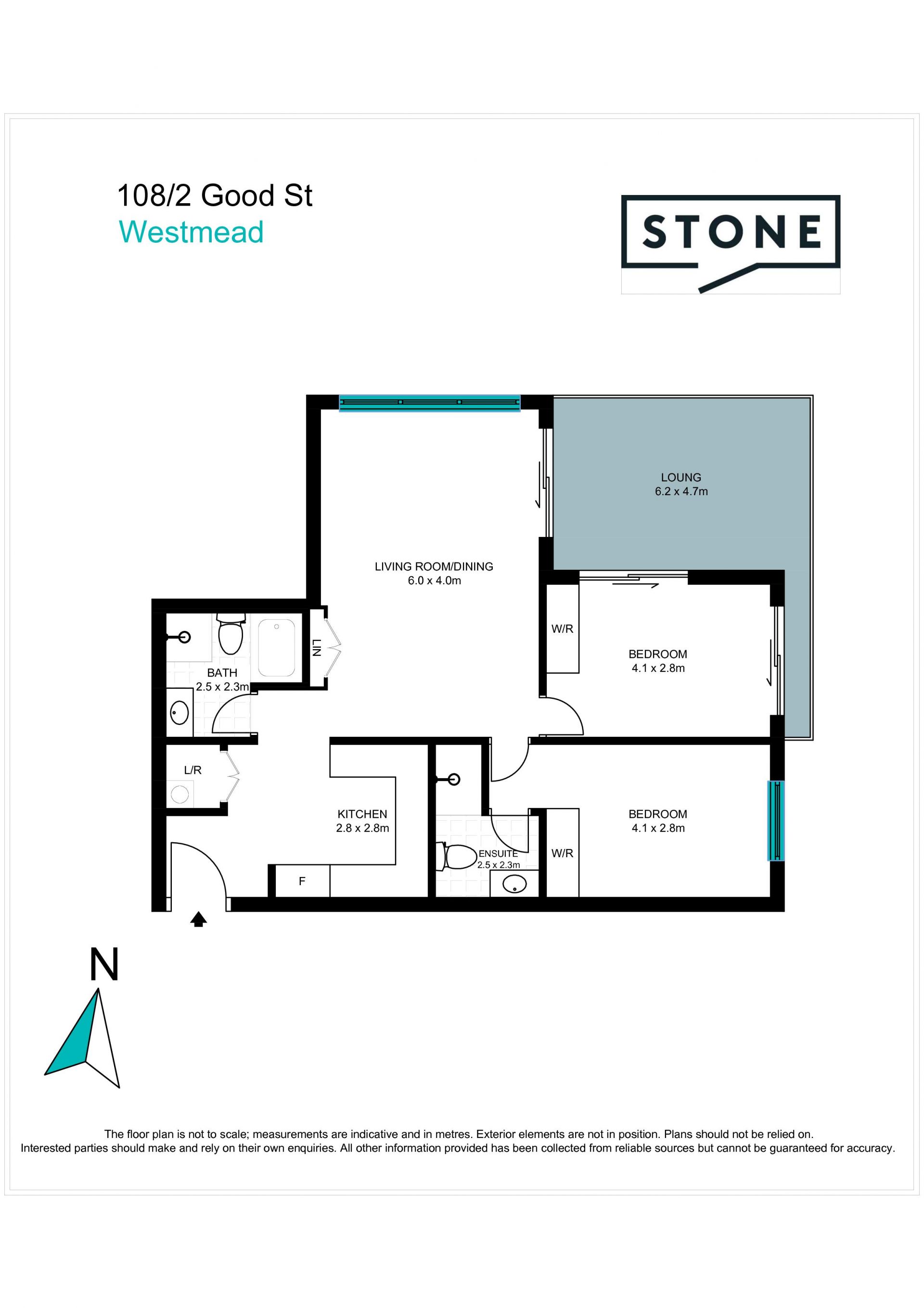 Well Presented Modern Two Bedroom Apartment