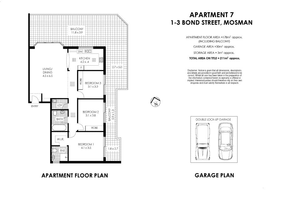 Spacious and stylish 3 bedroom unit