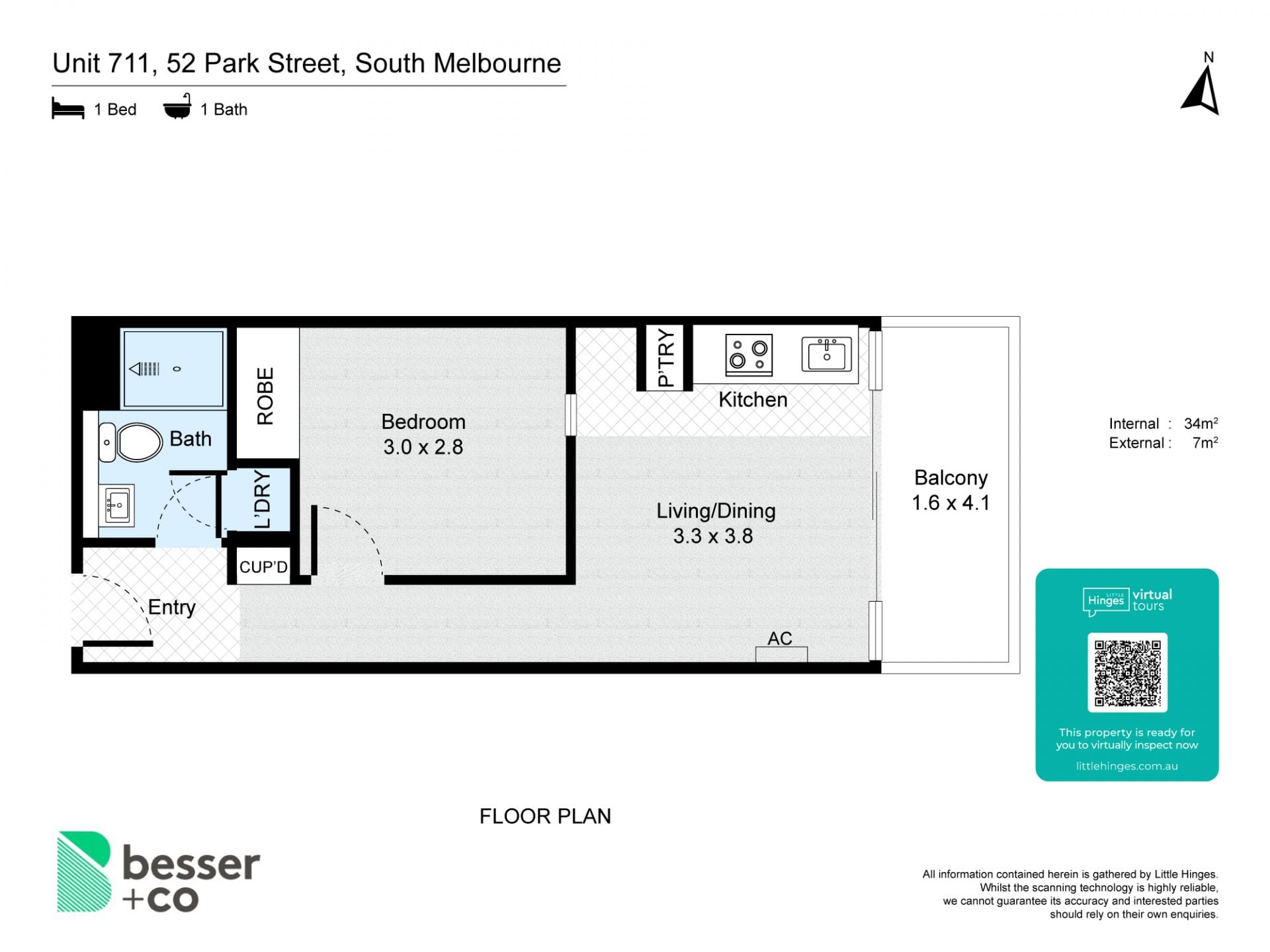 711/52 Park Street, South Melbourne - Thumbnail 4