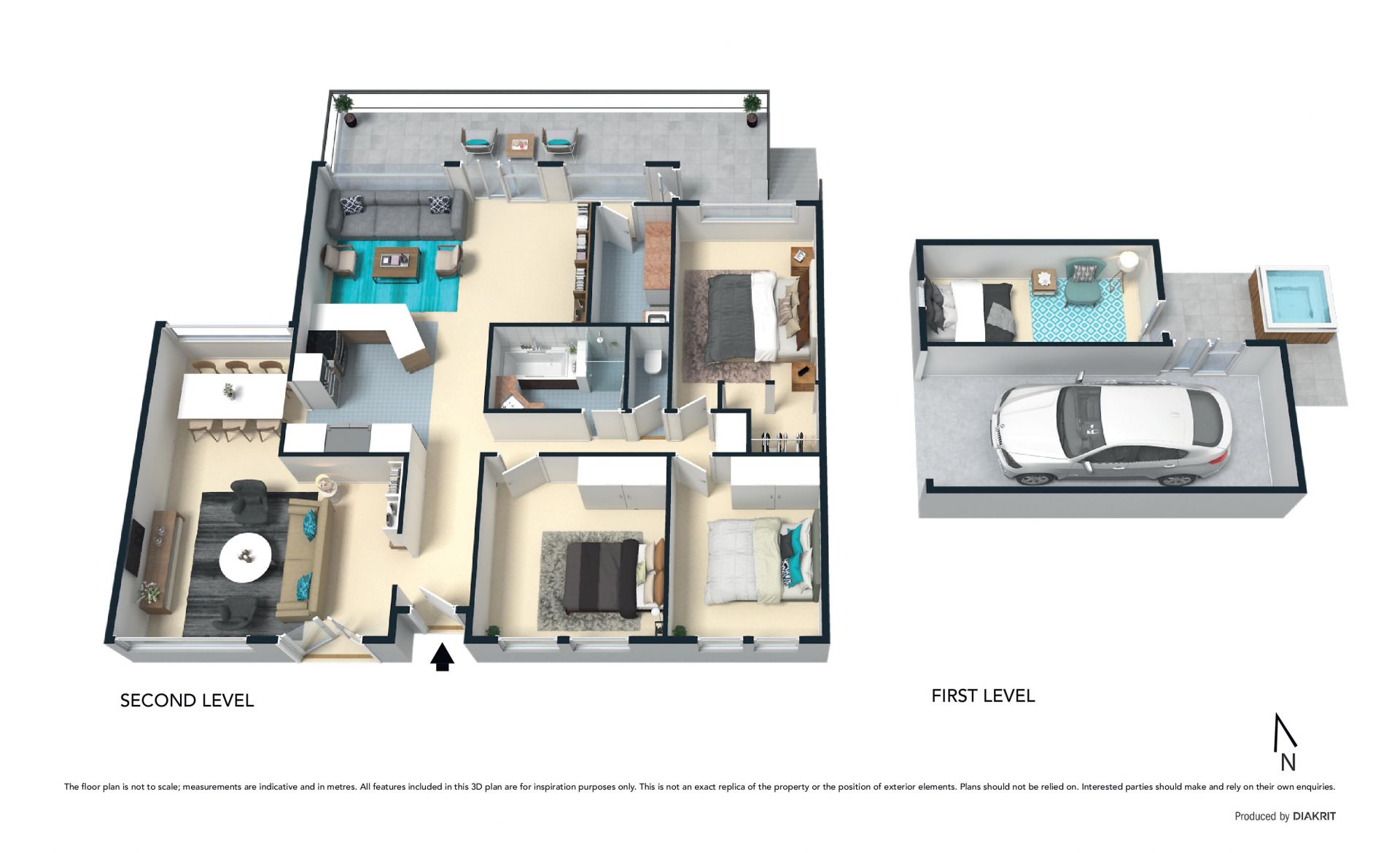 Investment with extension potential and rent return