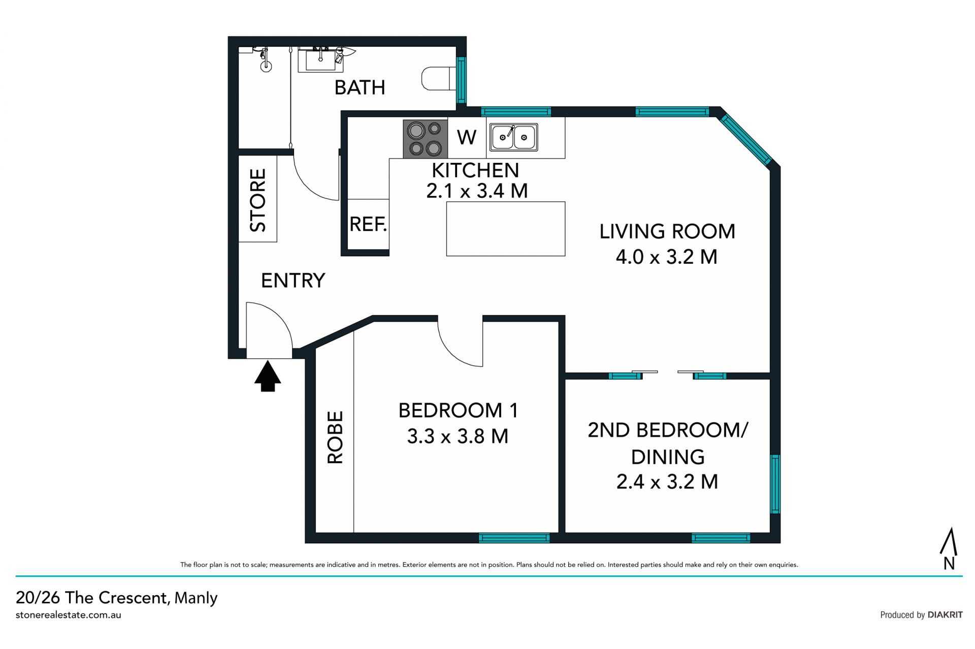 Immaculate harbourside pad of convenience