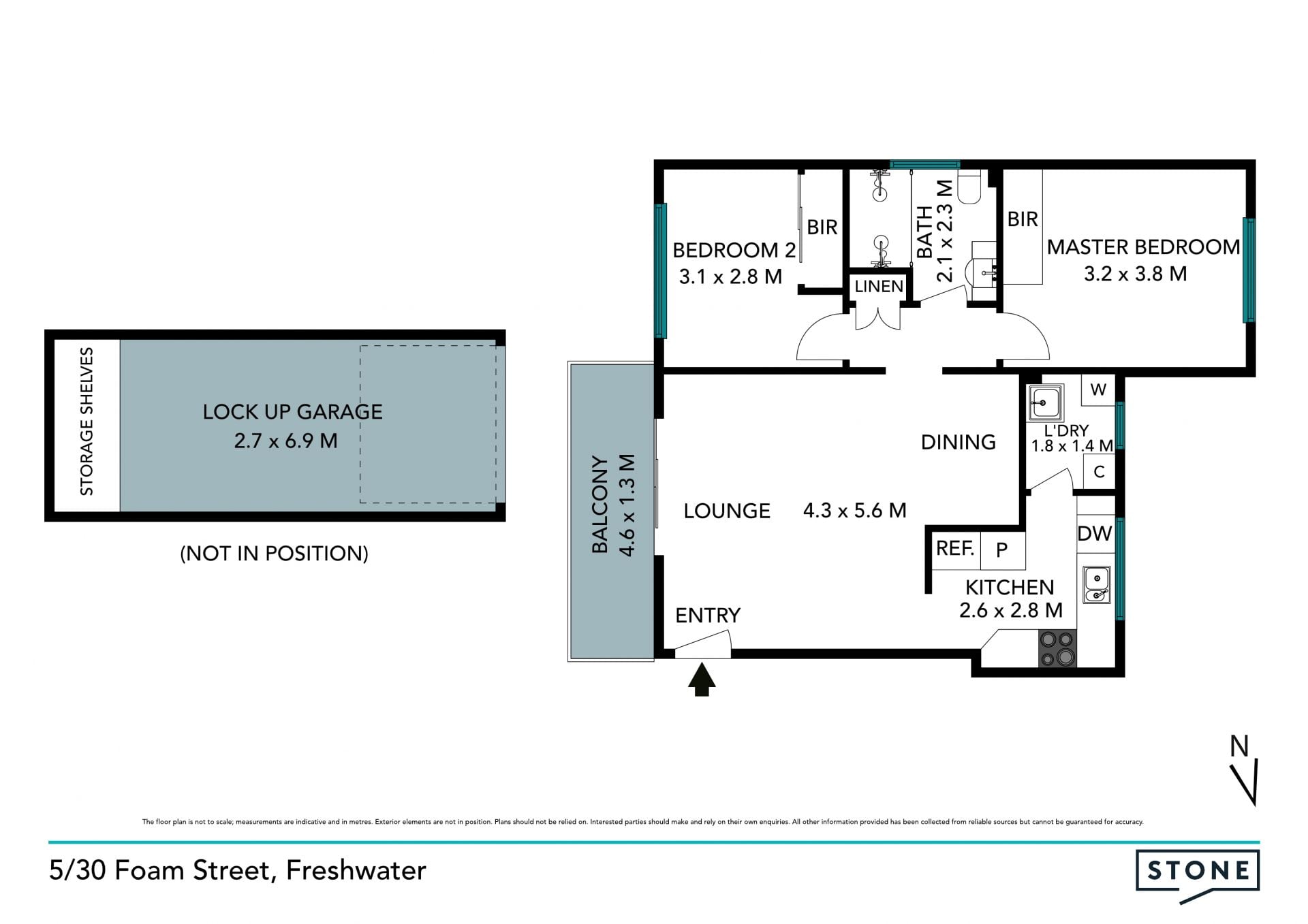 Stylish apartment in premier beachside location