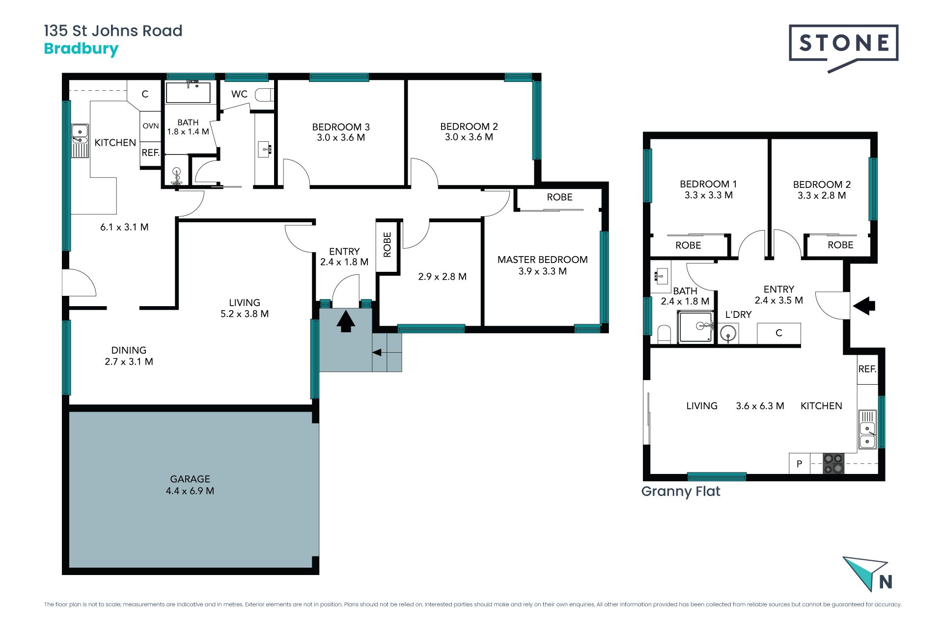 Dual income | house & granny flat