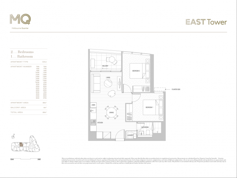628 FLINDERS ST Floorplan