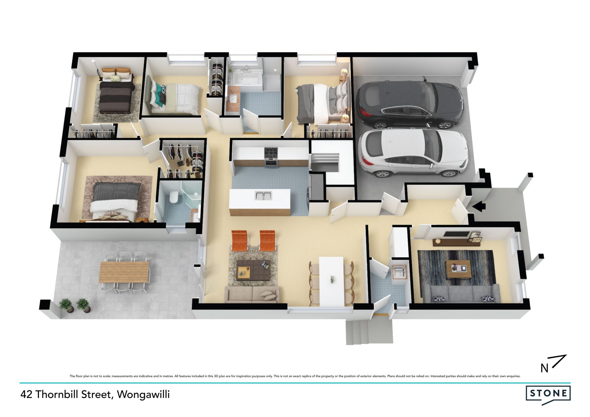 Delightful contemporary lifestyle in near new home