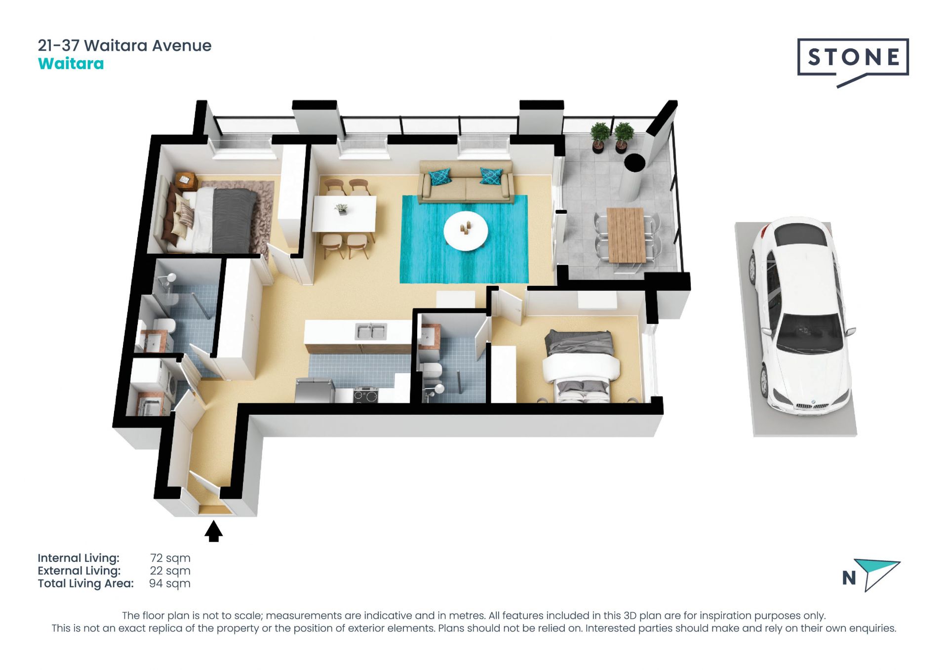 Near new quality apartment in Waitara Public School catchment