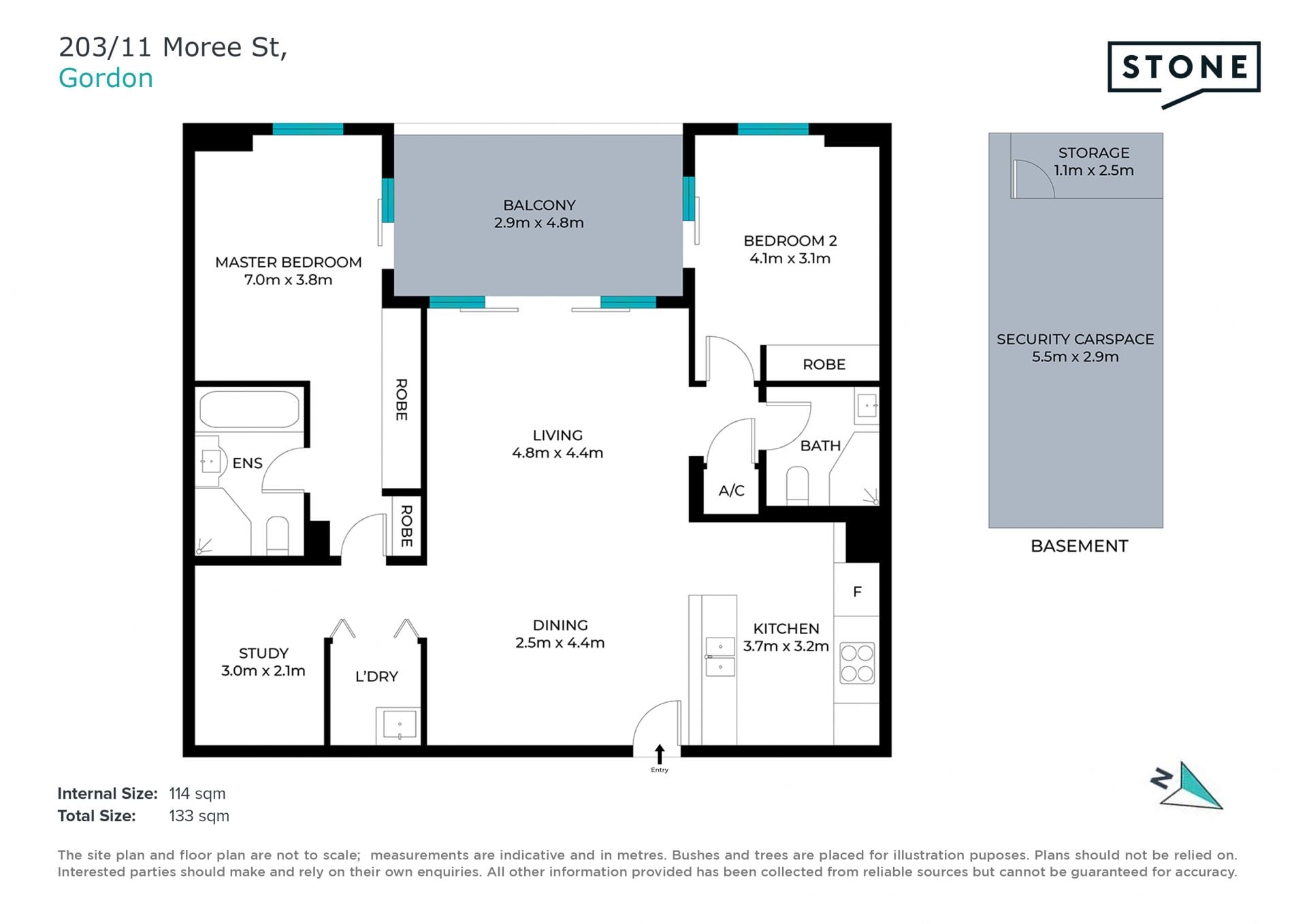Exceptional over-sized apartment in village-side 'Treetops'