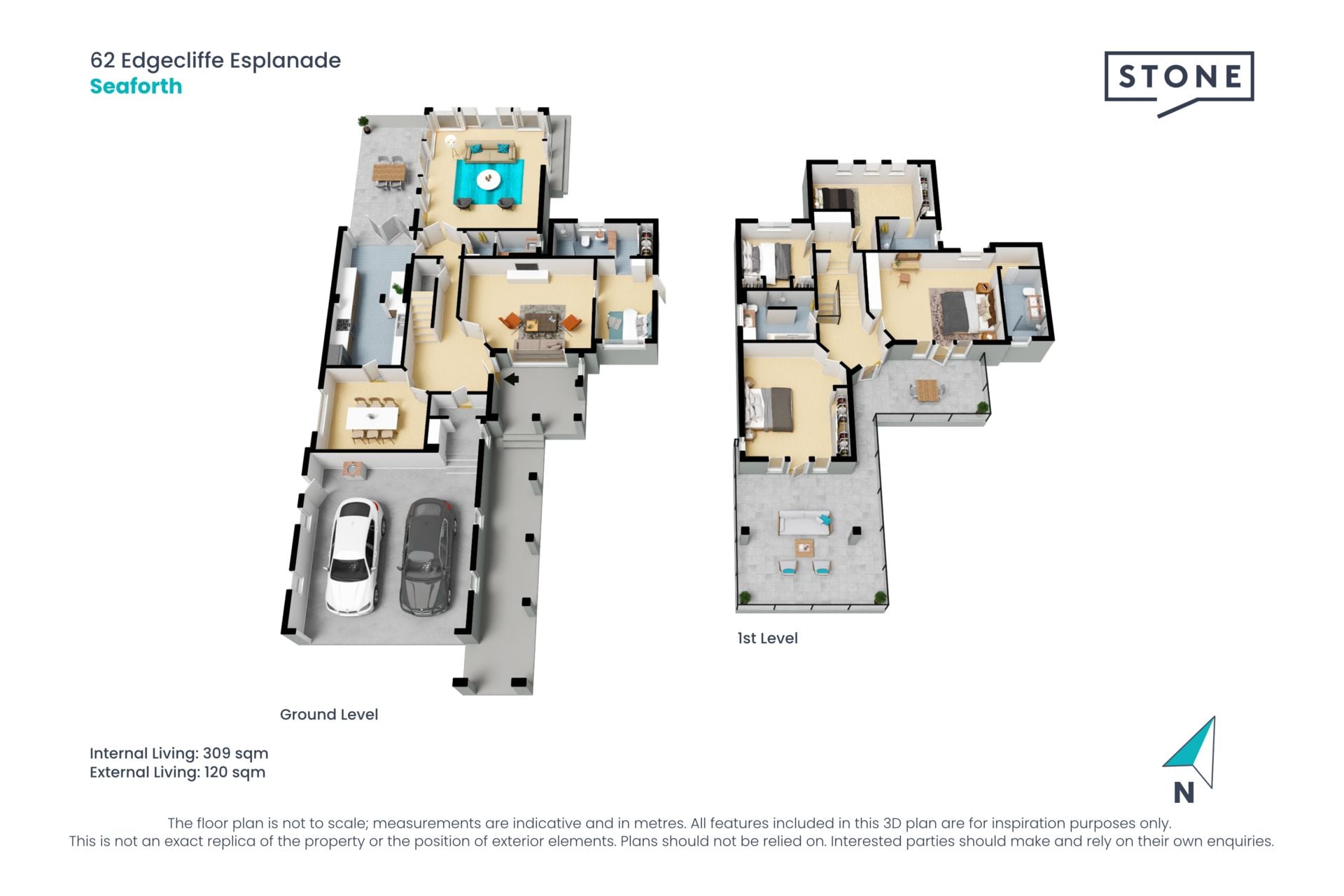 Family entertainer with north-facing backyard and Middle Harbour views