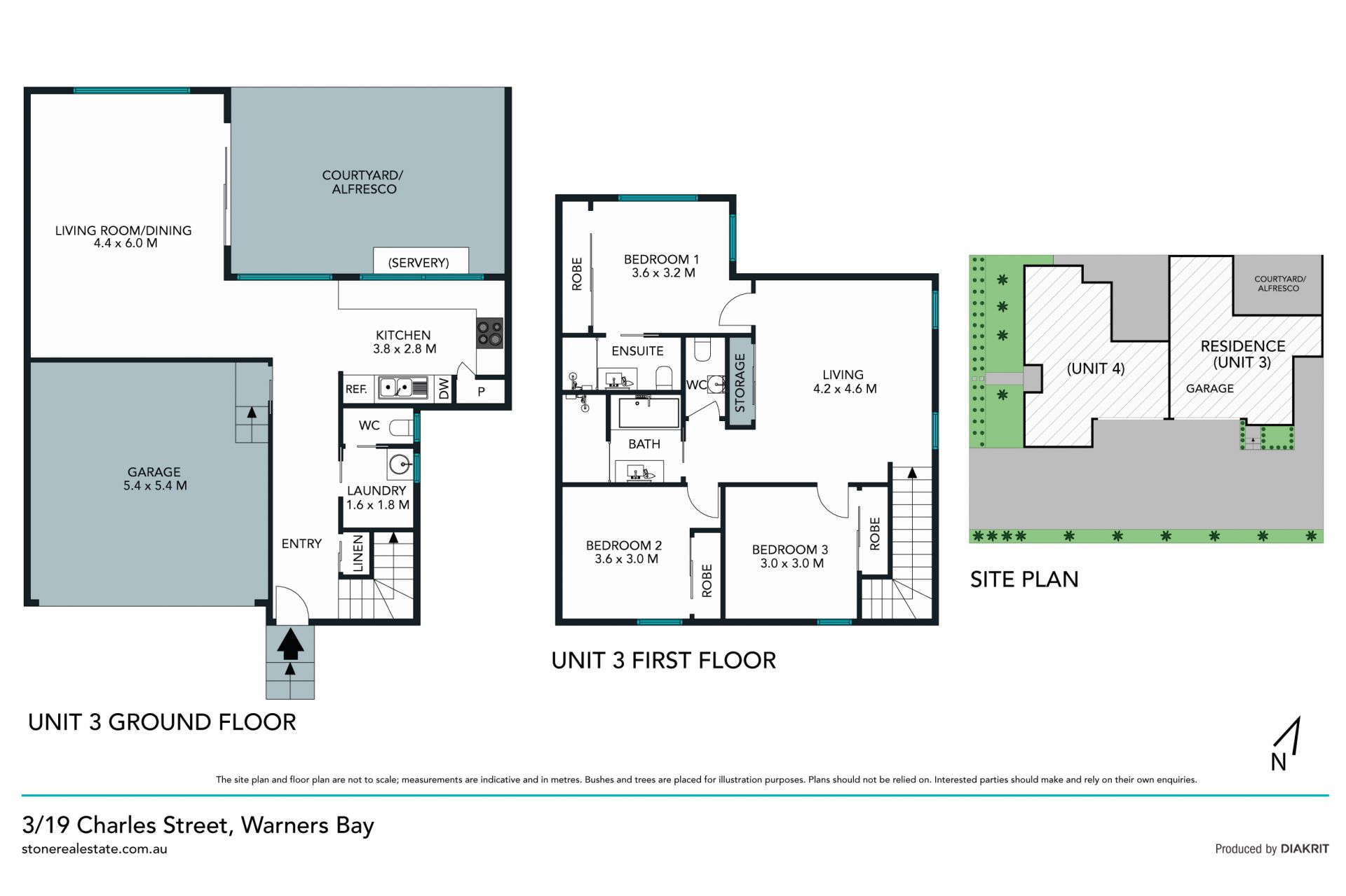 Prime location, four new luxury townhouses