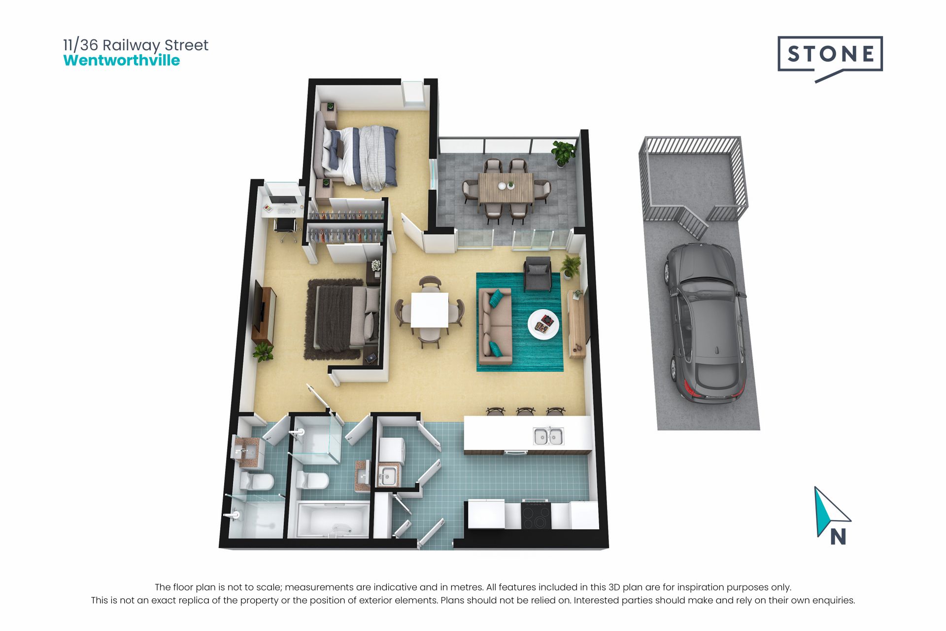 Modern Apartment – 11/36 Railway Street, Wentworthville NSW 2145