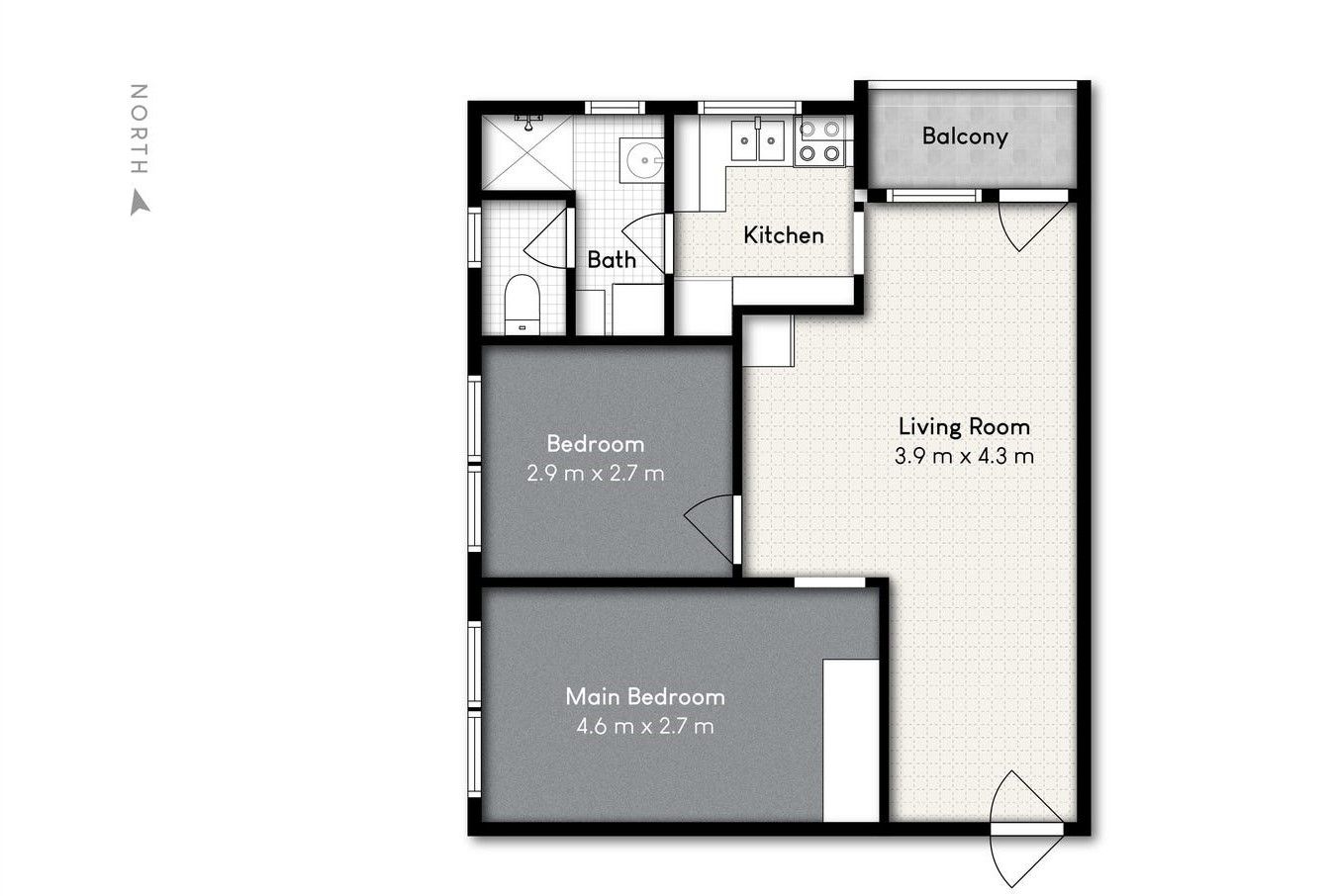 2 Bedrooms Unit - Great Location