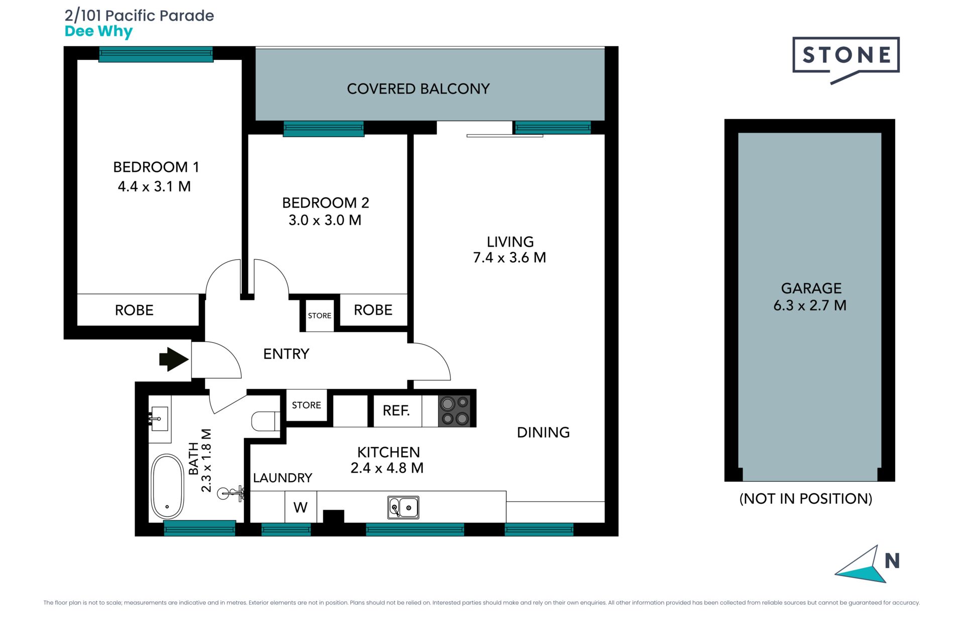 Stunning Lifestyle Apartment 500m From the Surf!