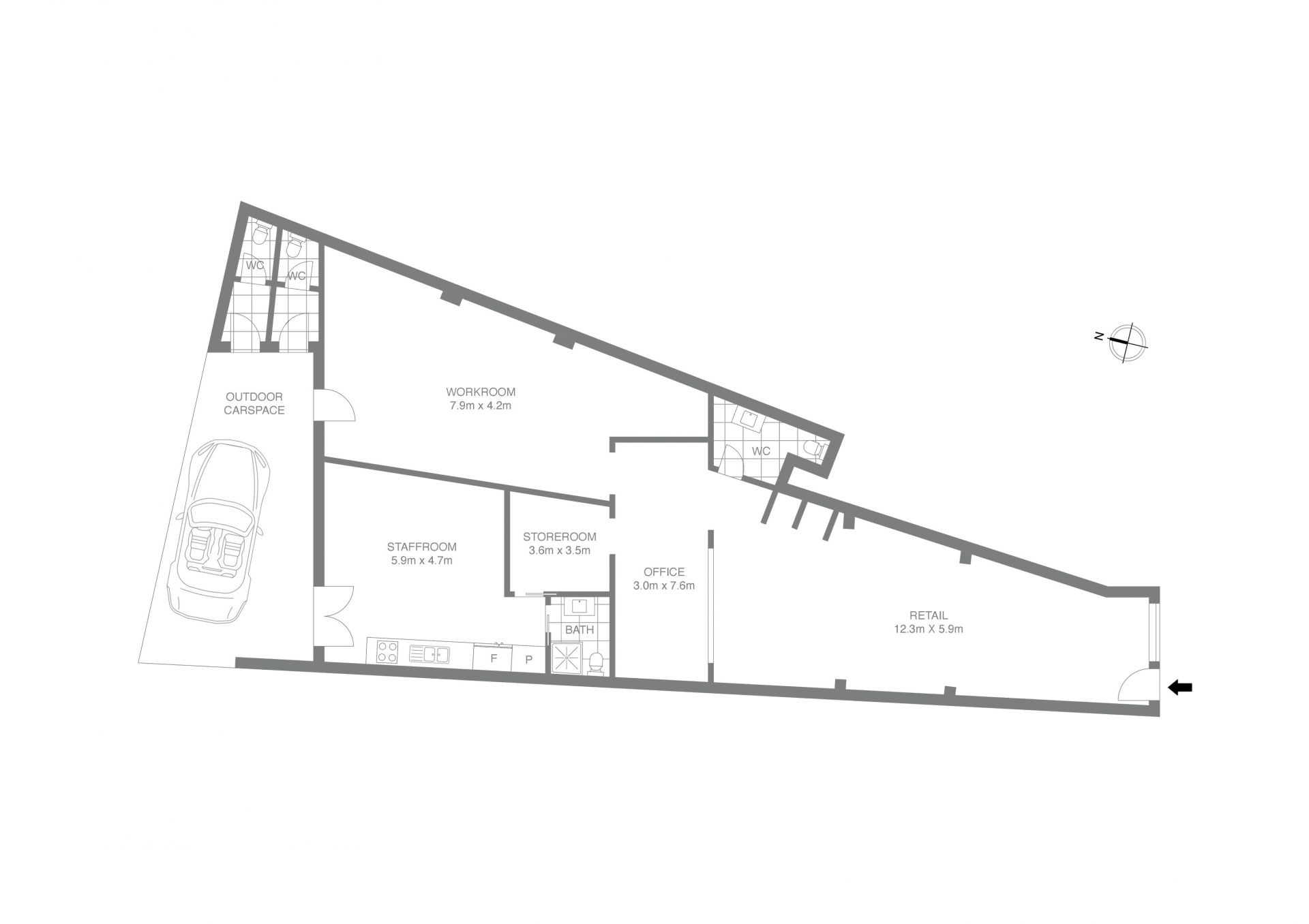 SHOWROOM WITH FANTASTIC EXPOSURE

* Flexible Lease Terms
* Affordable Rental
