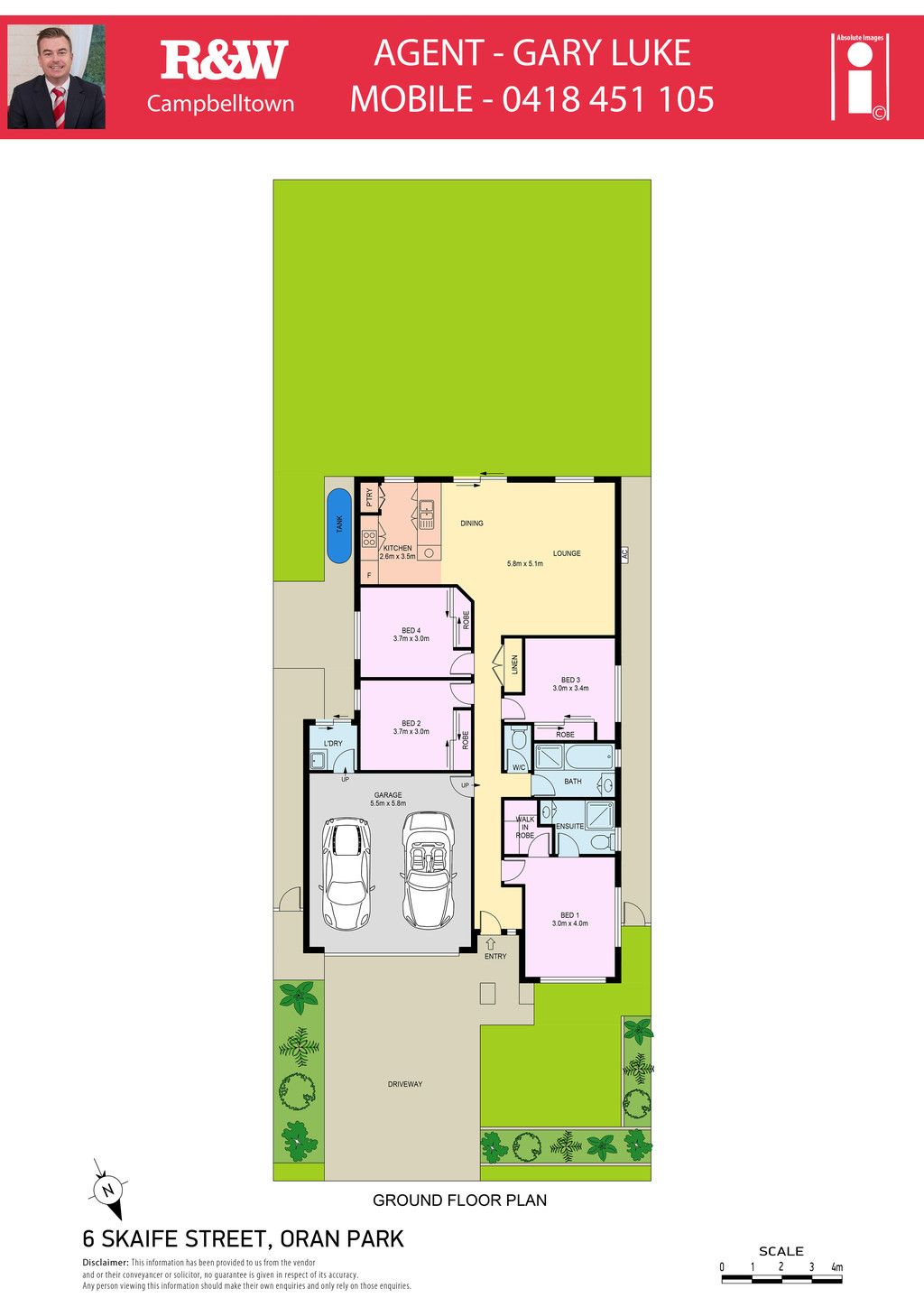 Sold by Gary Luke - $650,000!