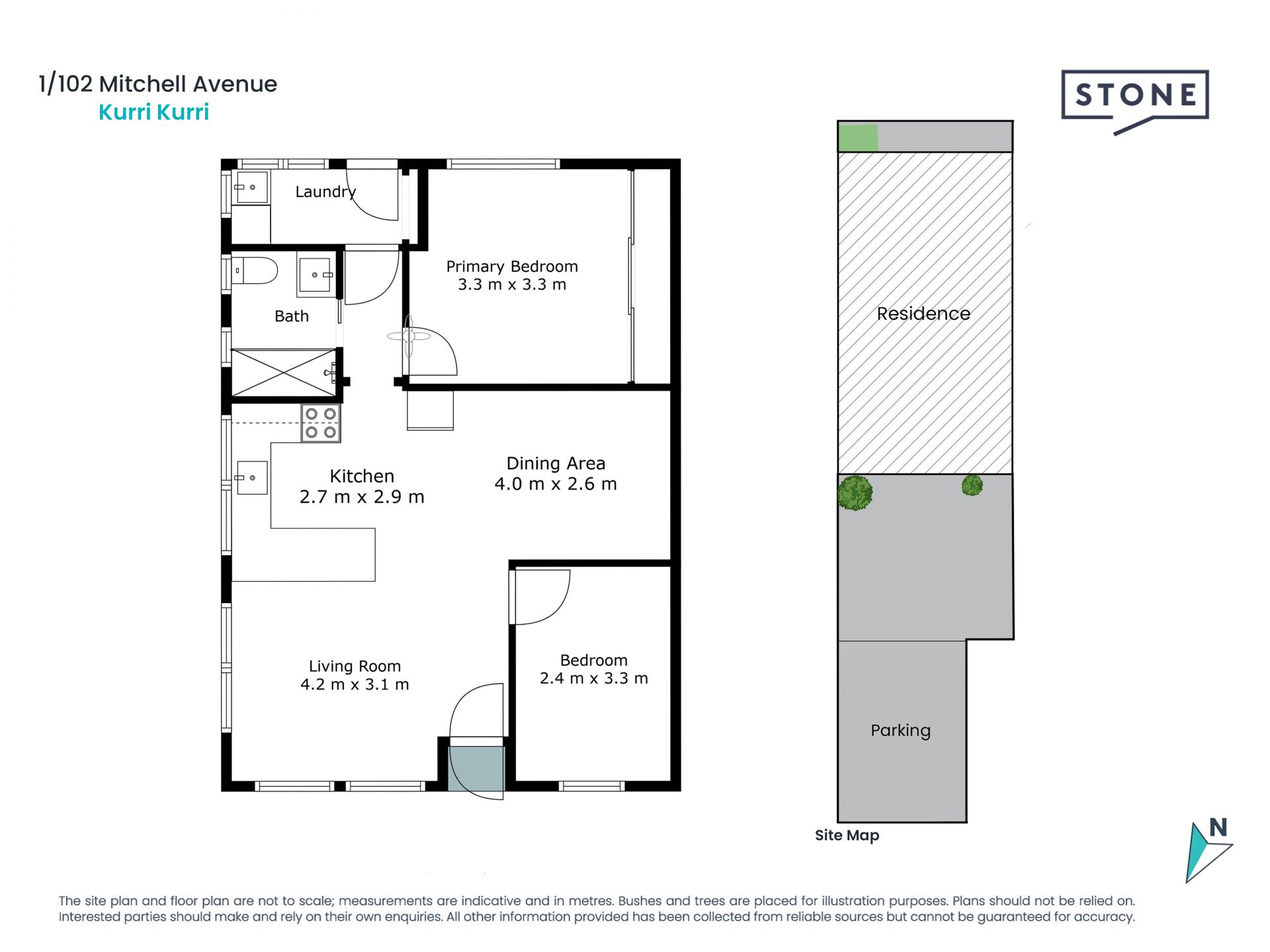 Perfectly tidy and centrally located unit