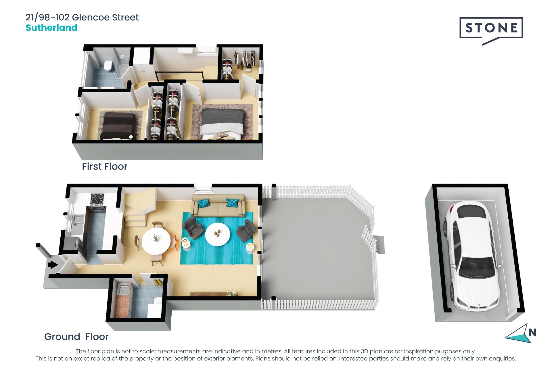 Private townhouse promises an excellent lifestyle