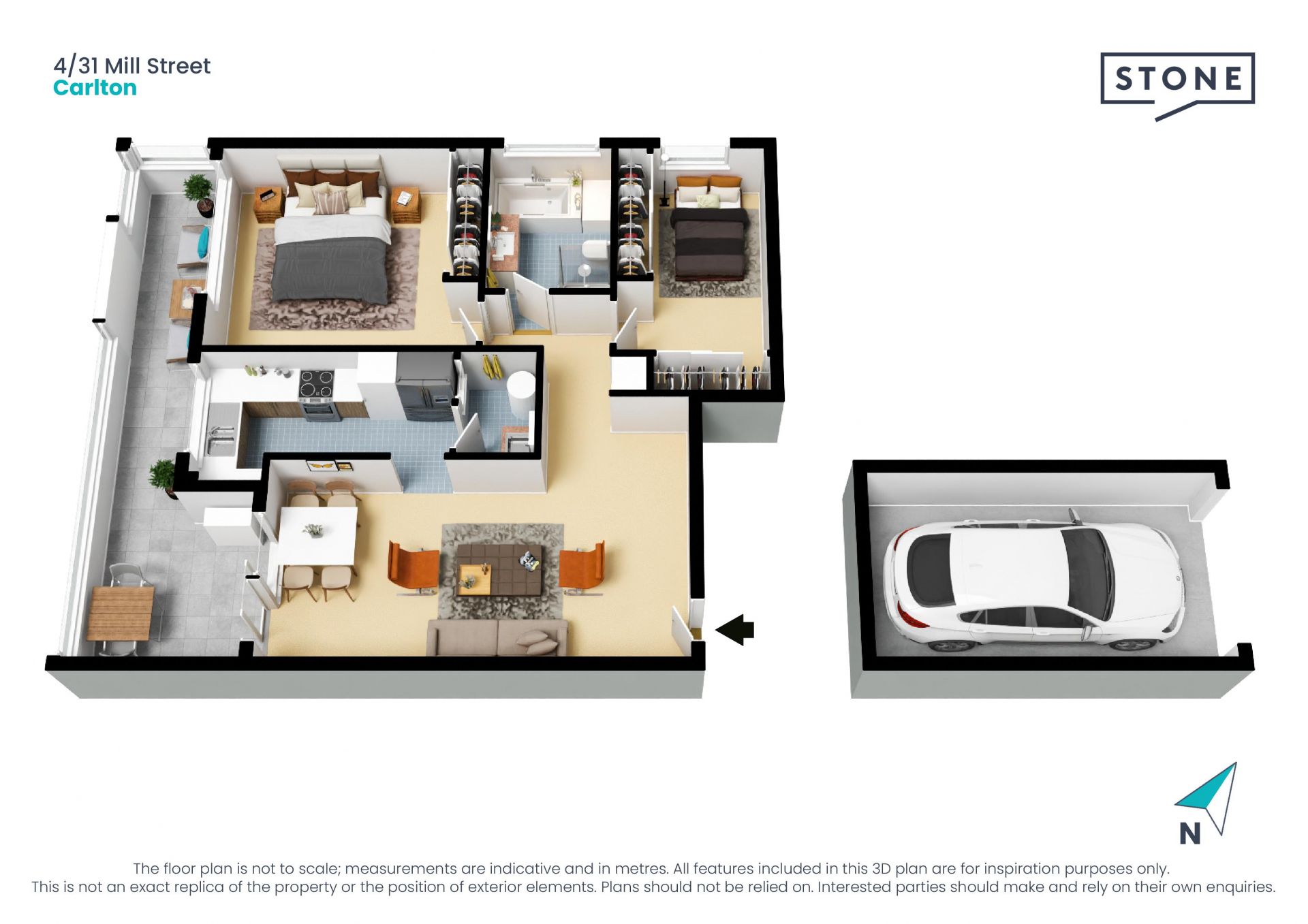 A spacious and bright apartment upgraded for lifestyle