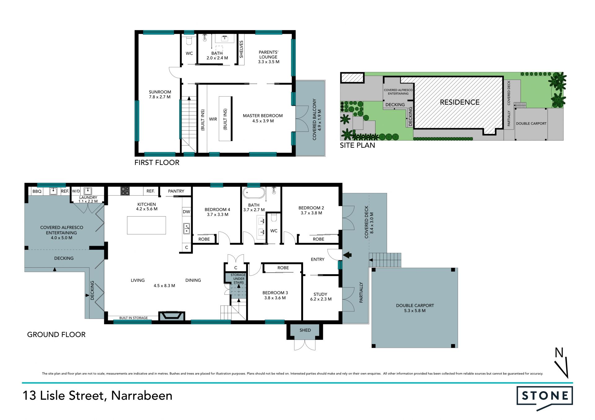 Newly built architecturally designed lakeside abode
