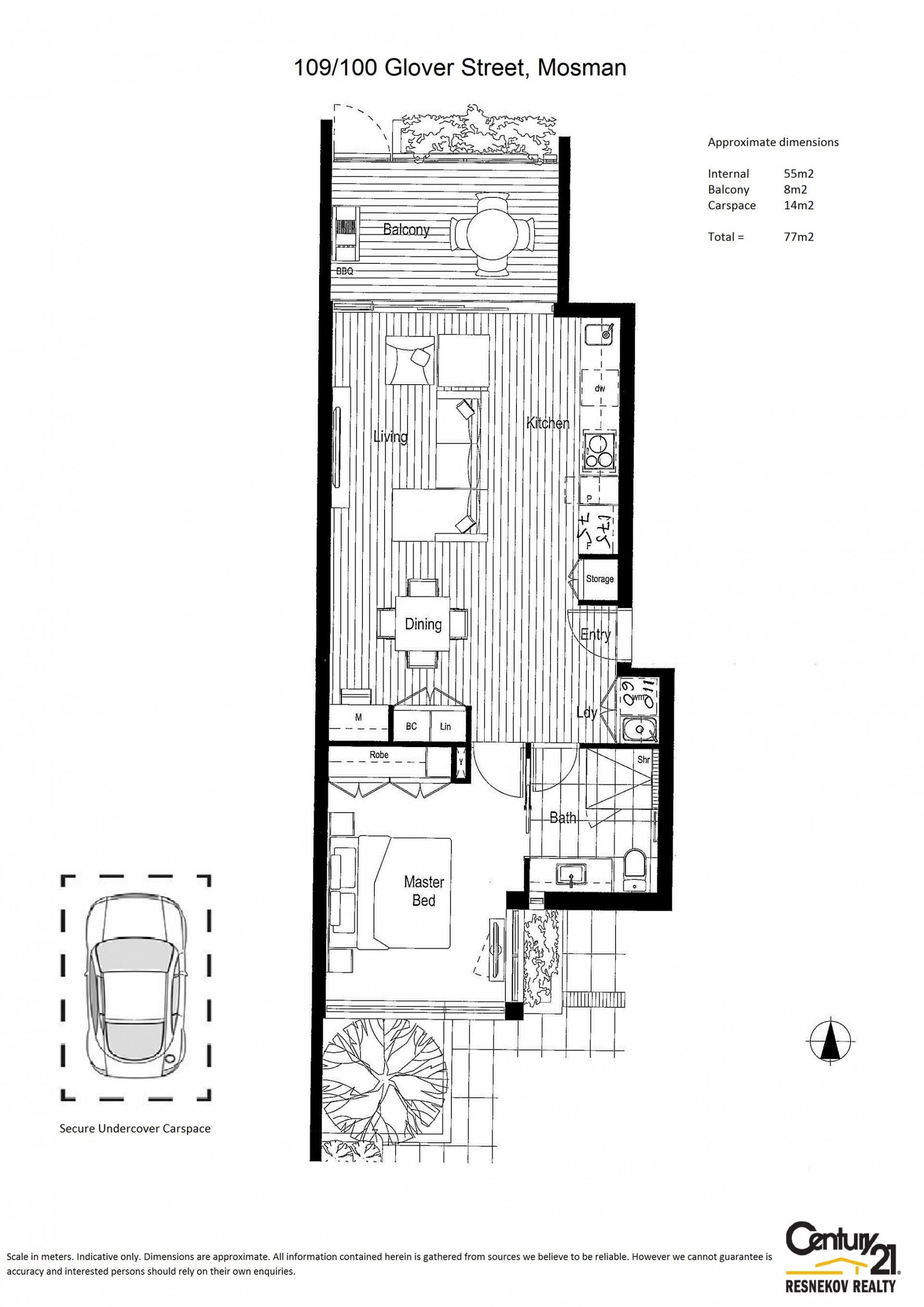 Bright Near New Spacious Apartment with Courtyard