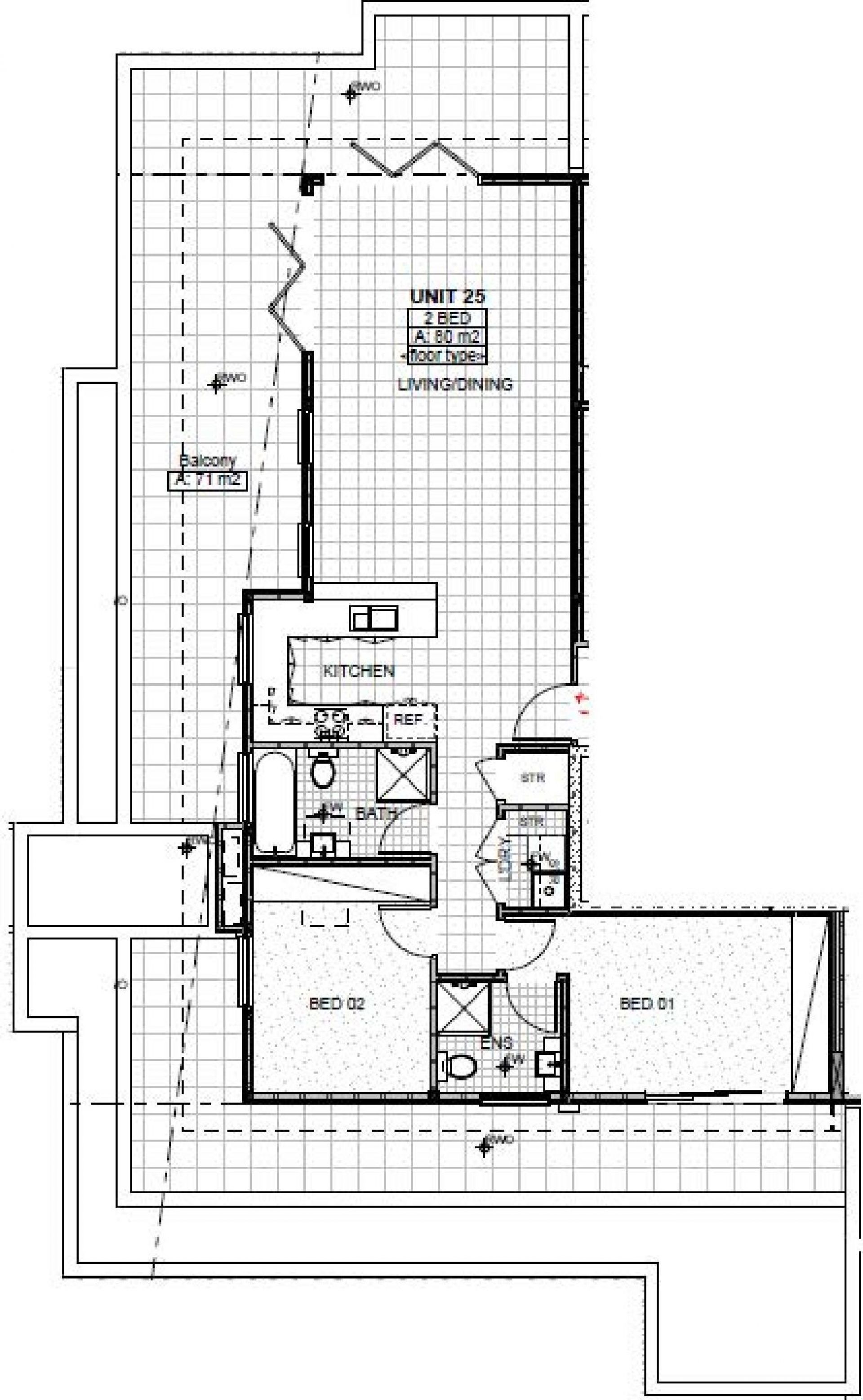 Three-bedroom penthouse apartment in near-new complex