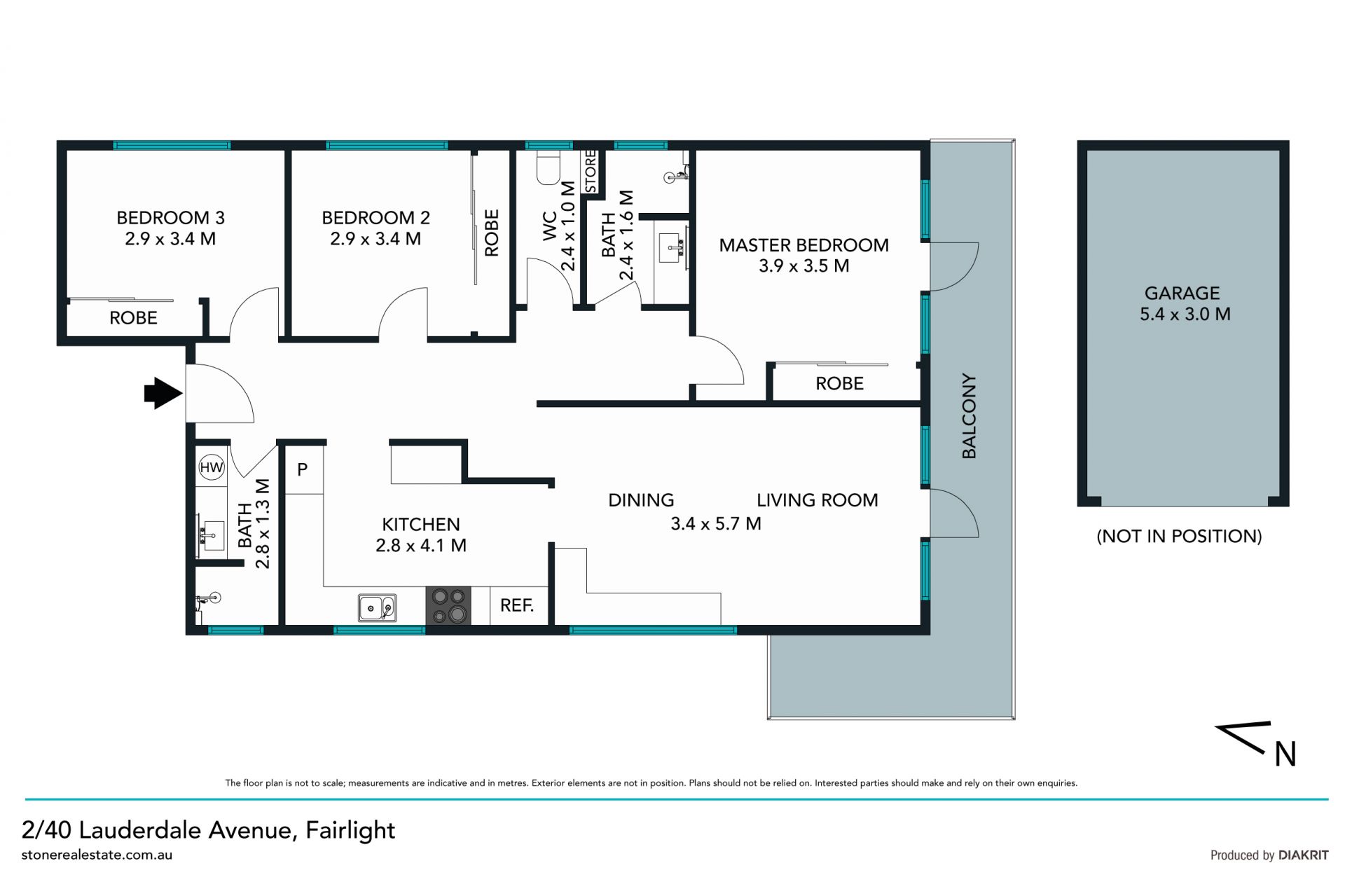 Stunning Fairlight apartment in exclusive boutique block