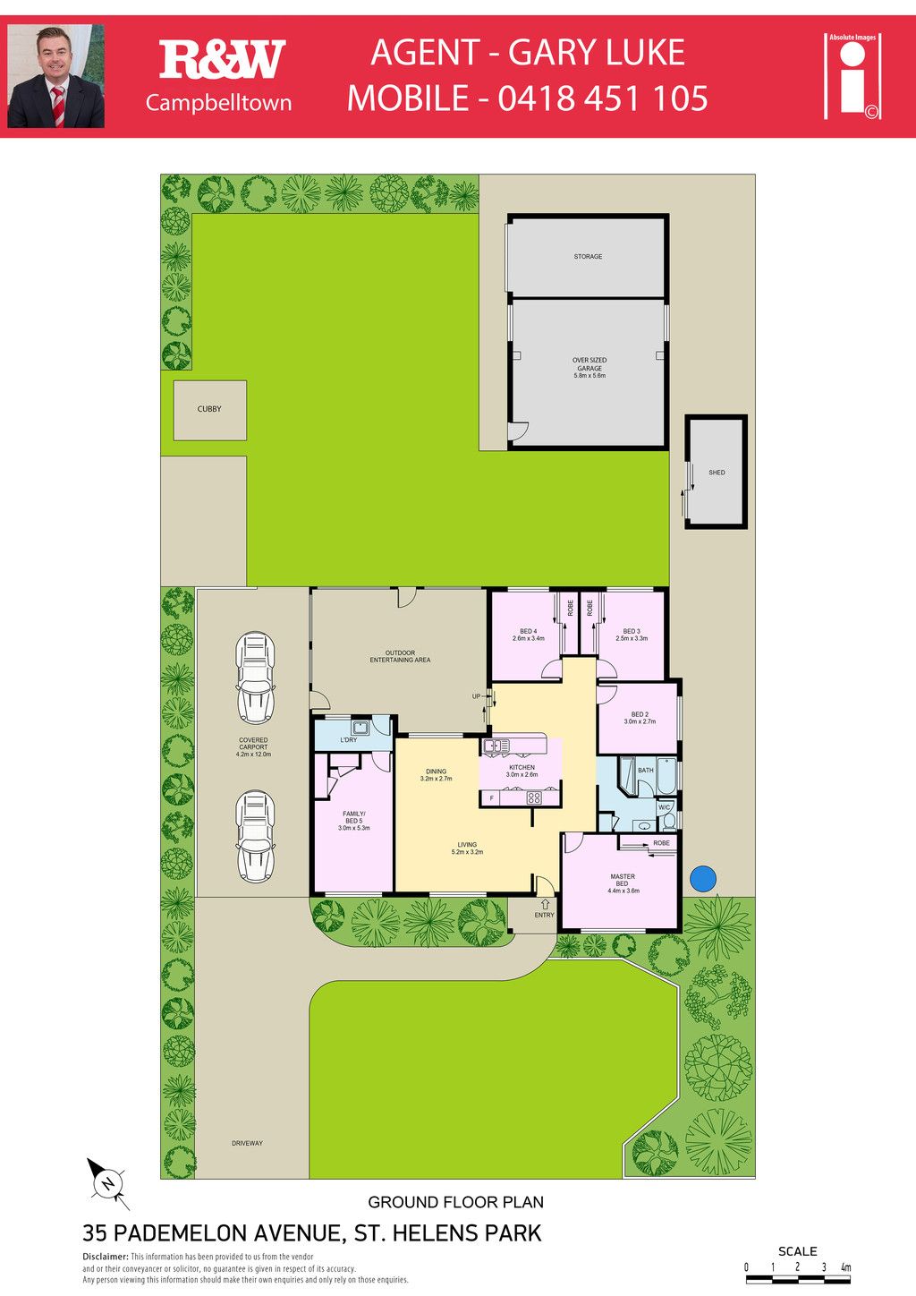 Sold by Gary Luke - $610,000!