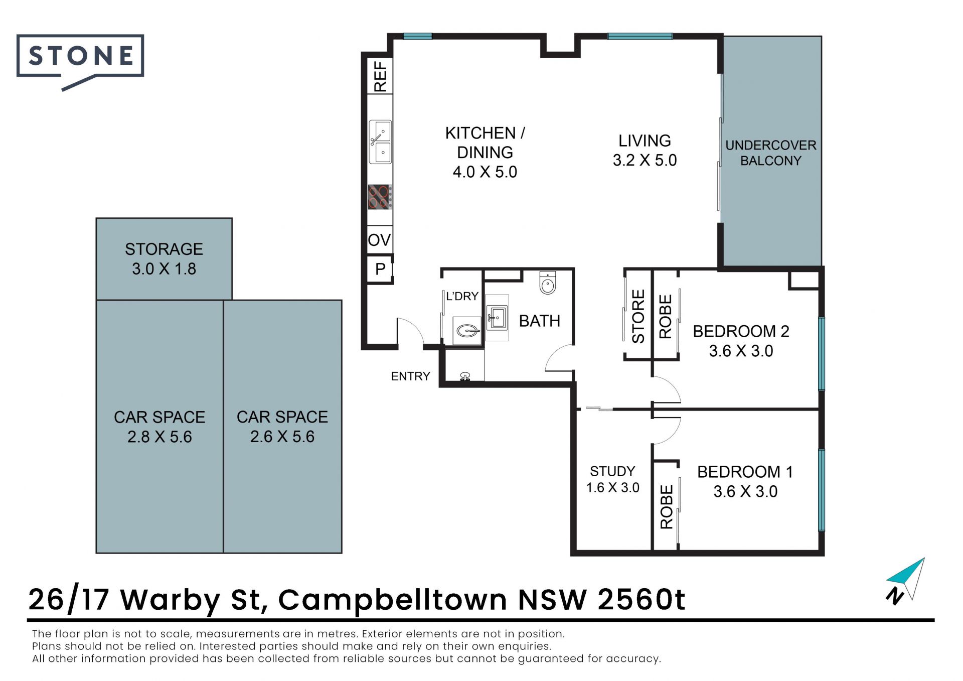Bright, north-facing unit in the heart of Campbelltown