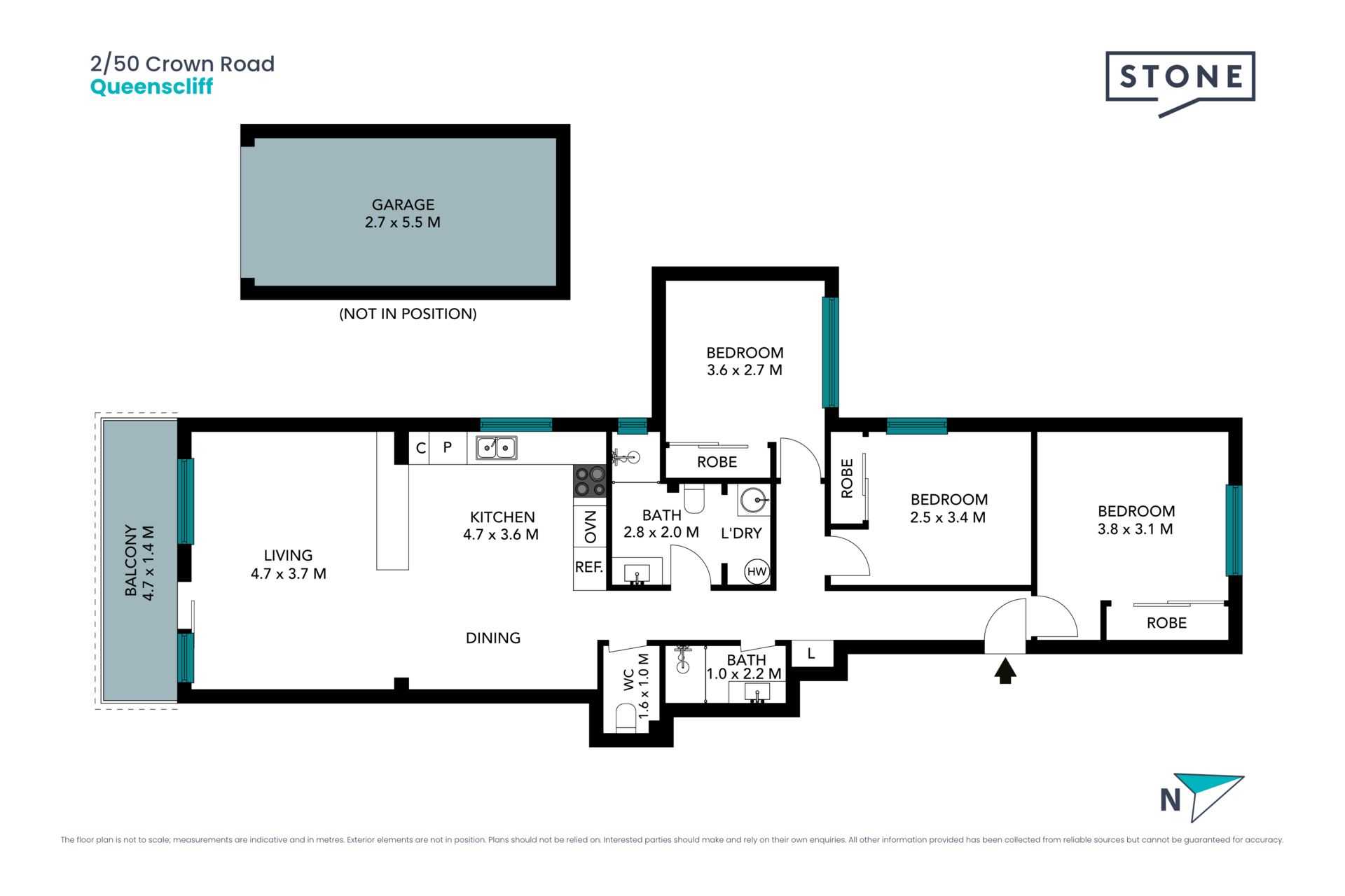 Beachside ultra-spacious apartment