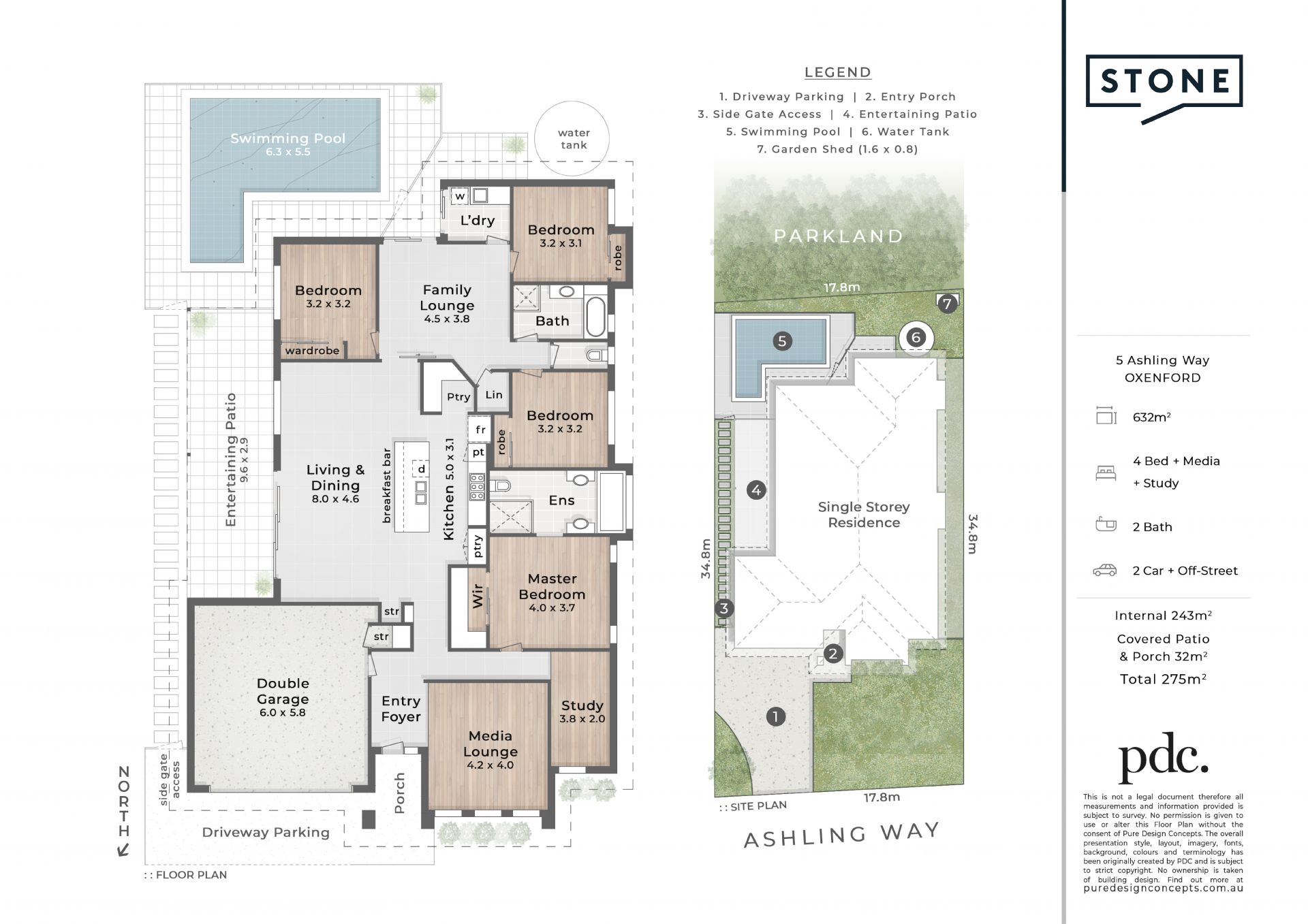 Immaculate Family Home in the Tranquil 'Saltwater Estate'