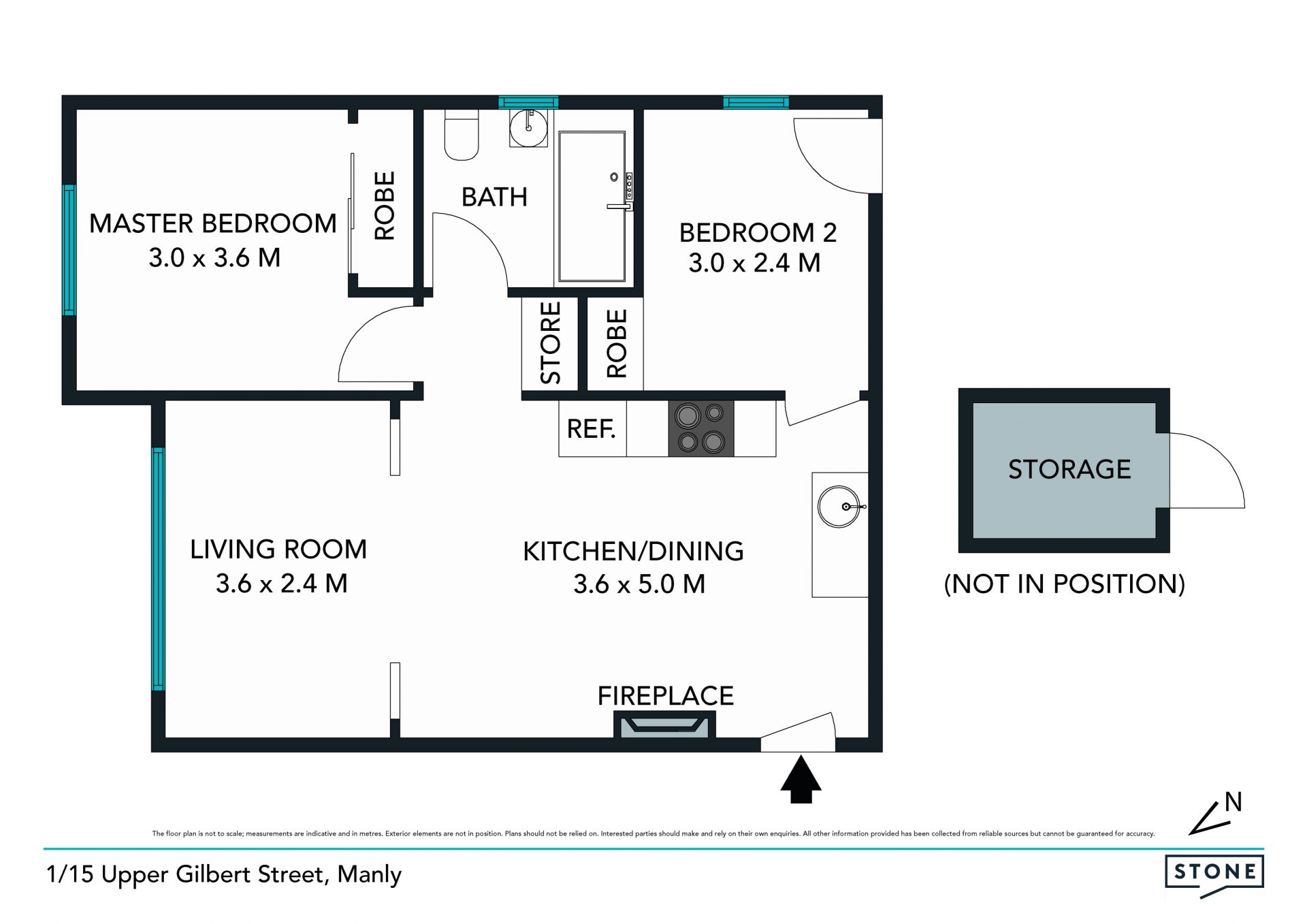 Beautifully presented apartment walking distance to Manly