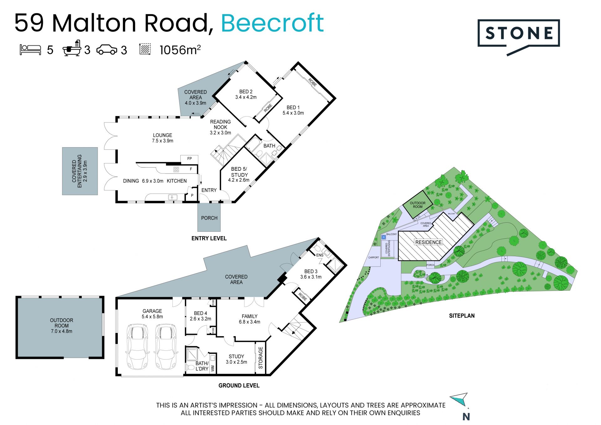 Stunning family home in east side Beecroft with bush views