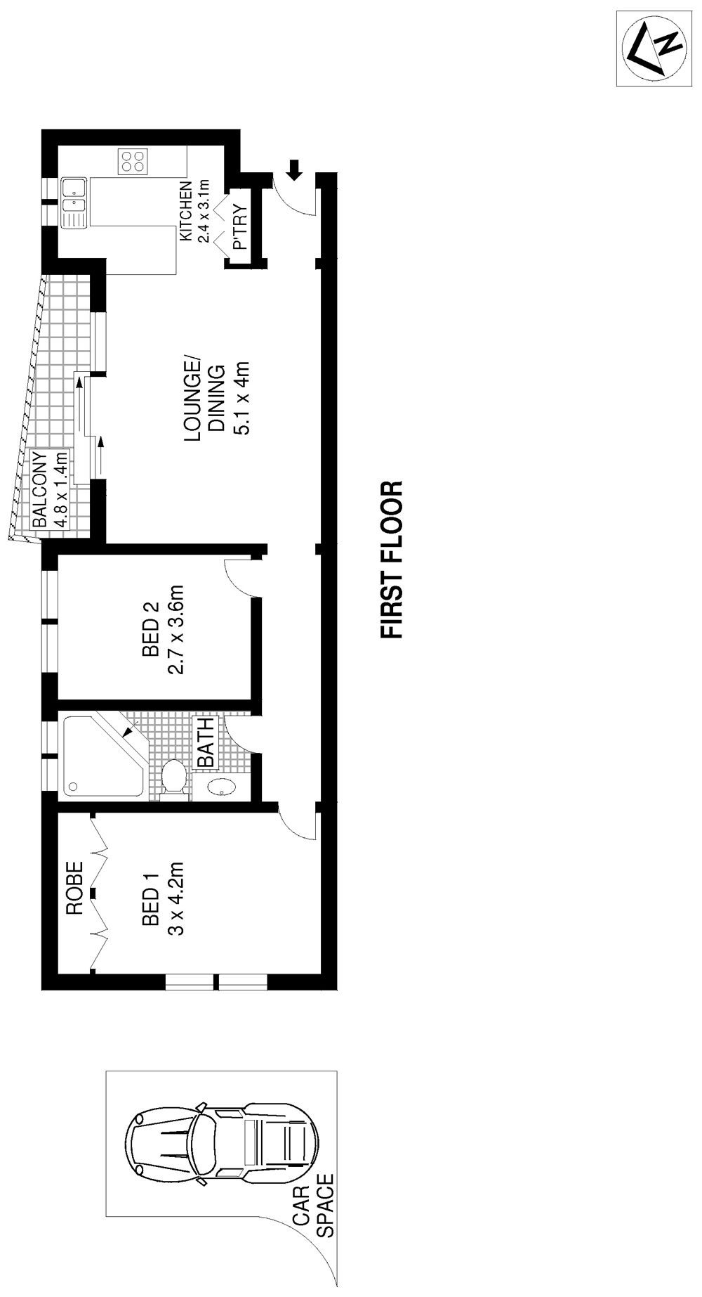 Well proportioned, appointed interiors offer high ceilings
