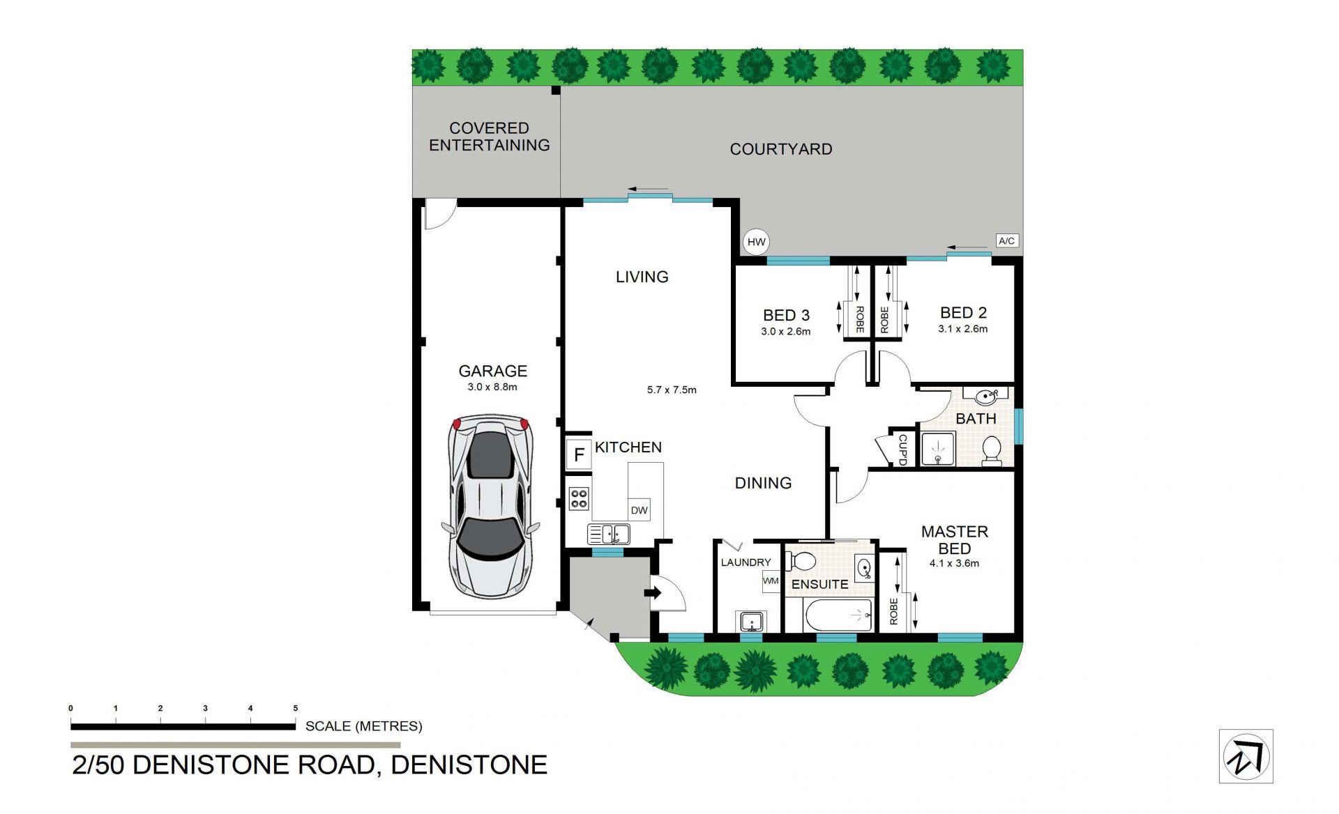 Single level villa in premiere location